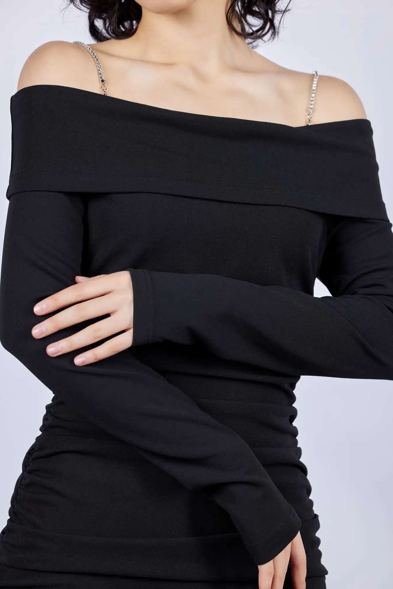 Платье черный для женщин 43197-1 54