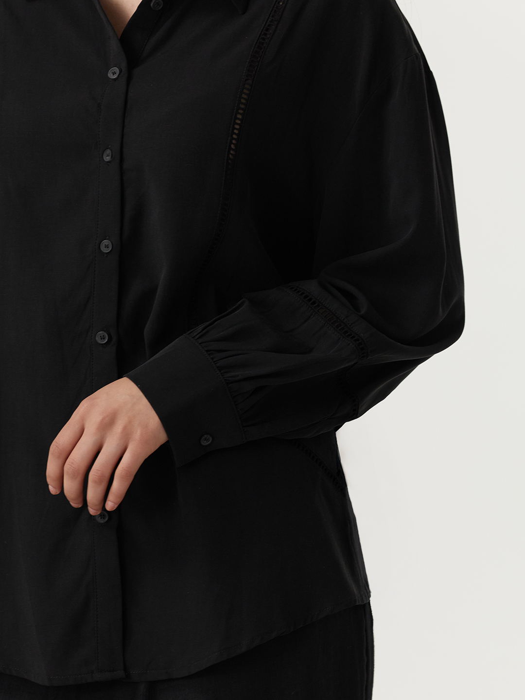 Рубашка черный для женщин 48218-1 66