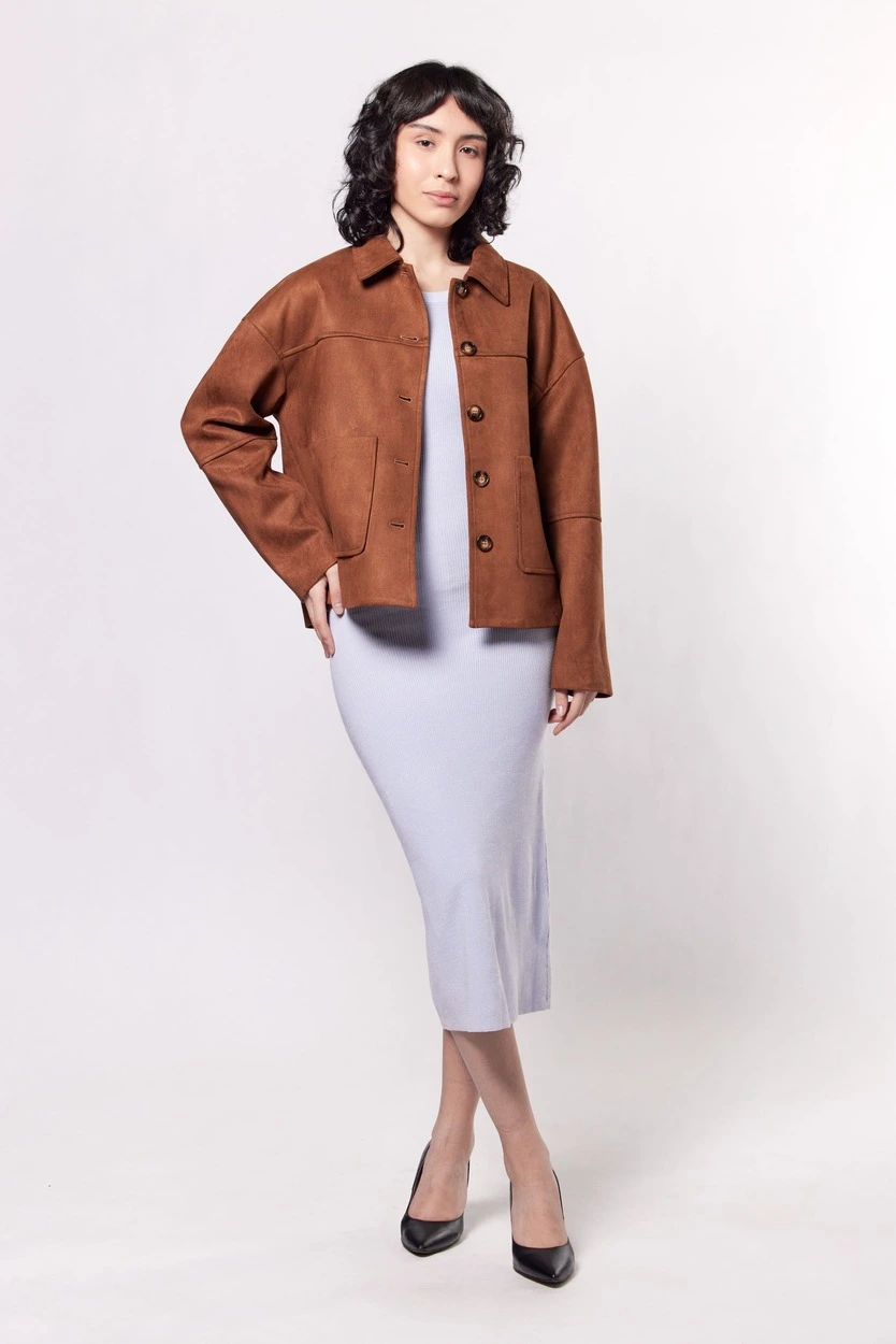 Куртка коричневый для женщин 44304-13 47