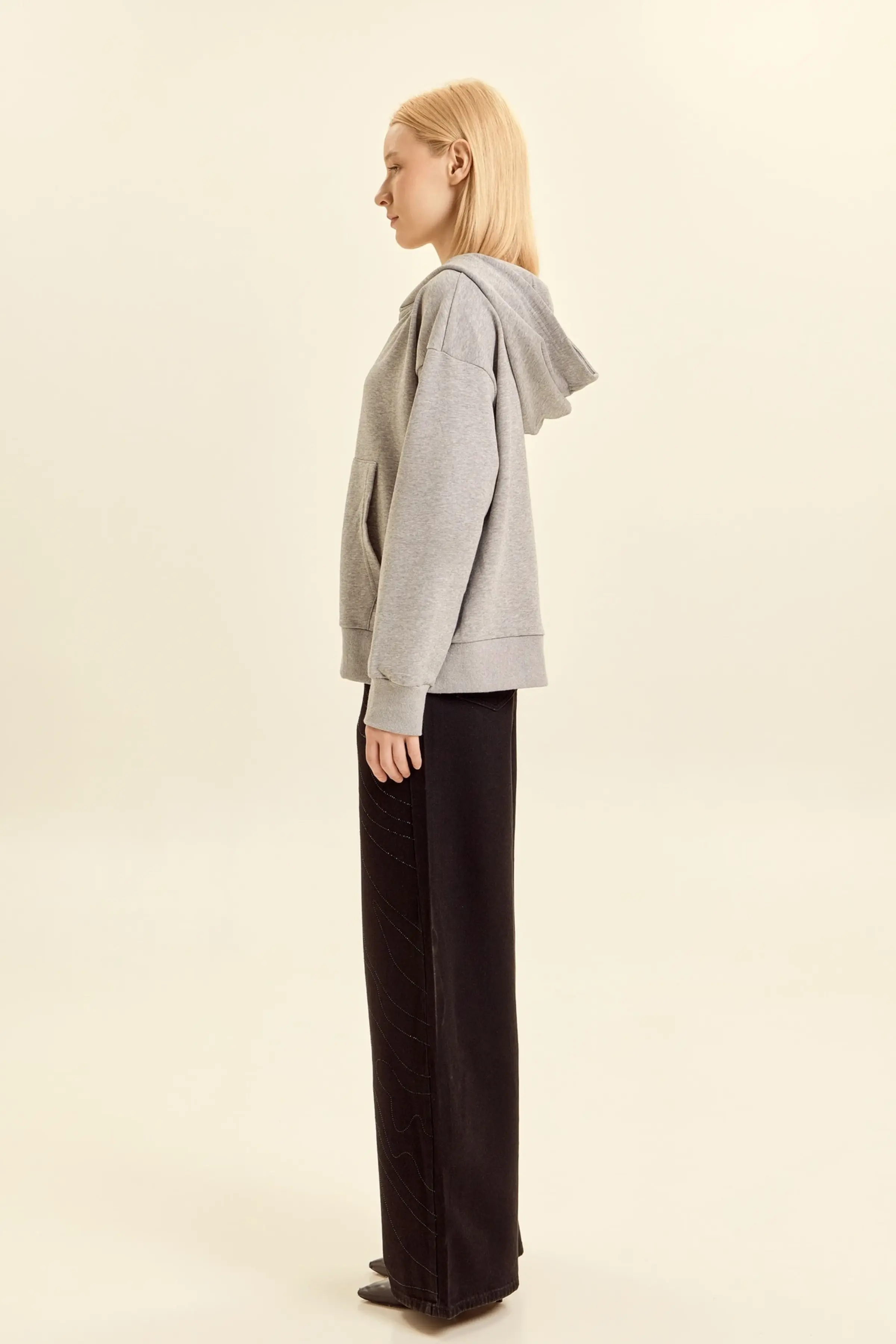 Джемпер серый для женщин 46167-61 60