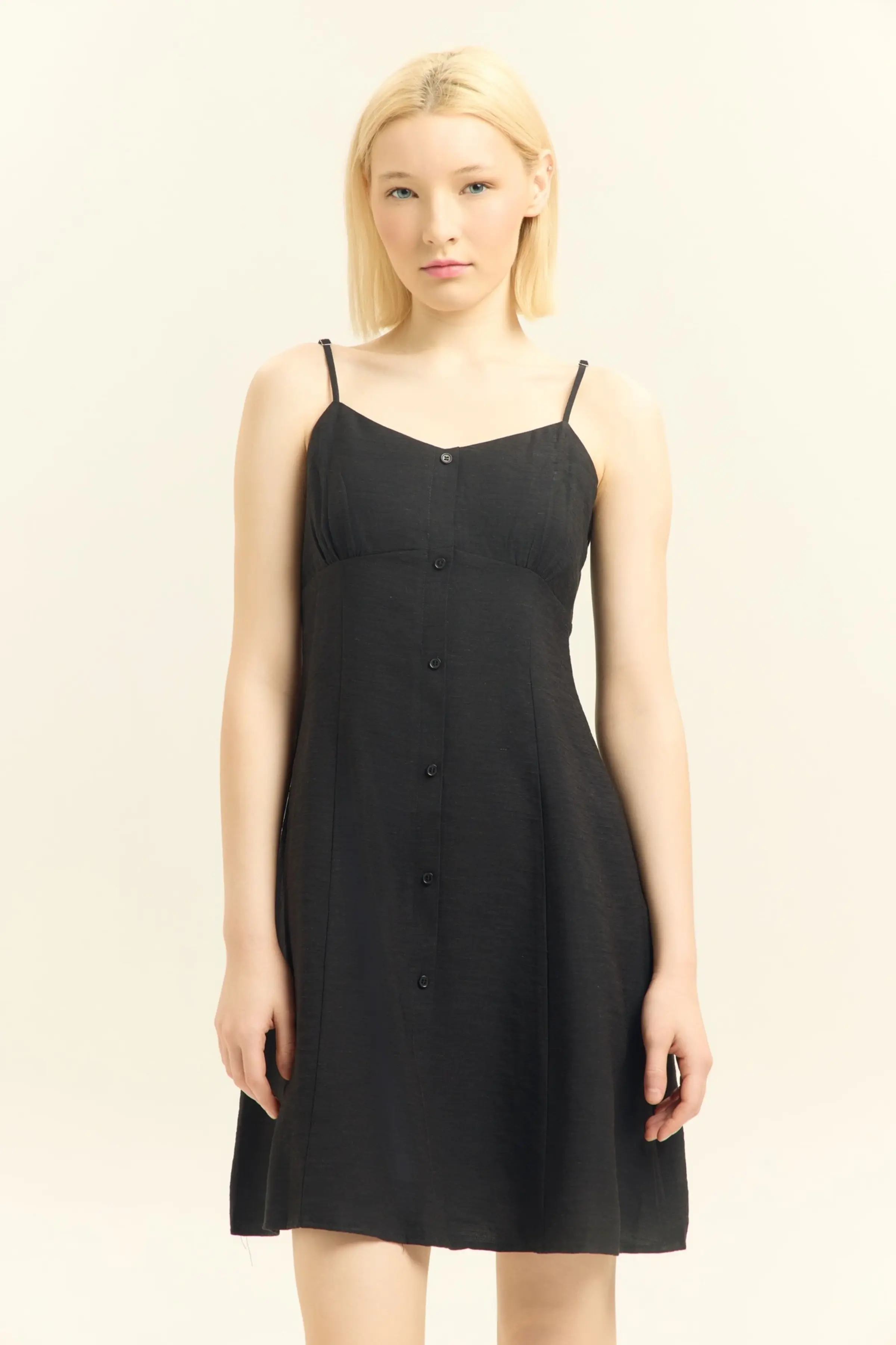 Сарафан черный для женщин 45282-1 48