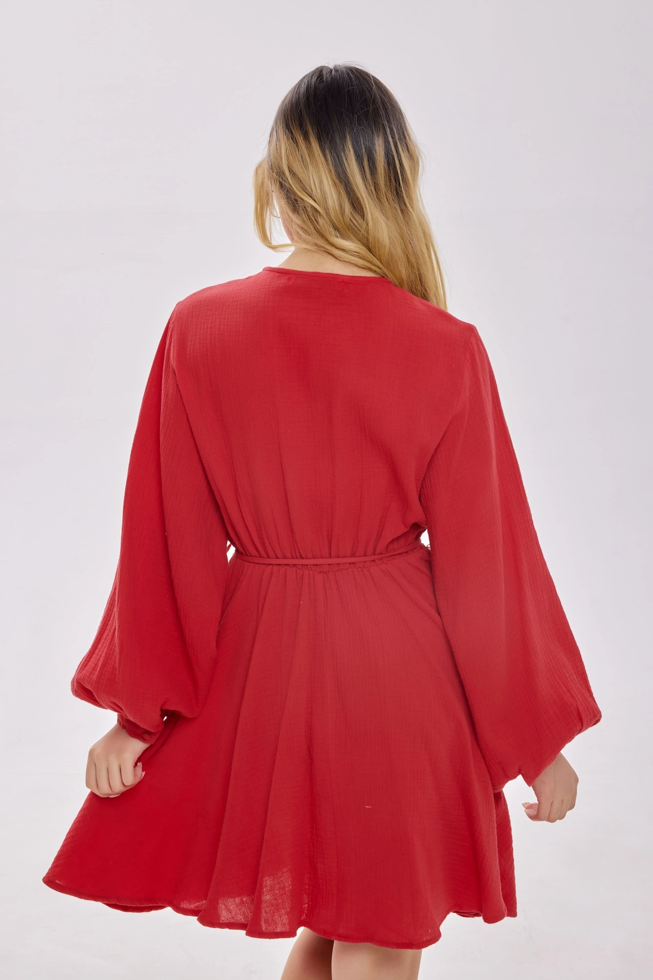 Платье красный для женщин 40184-7 54