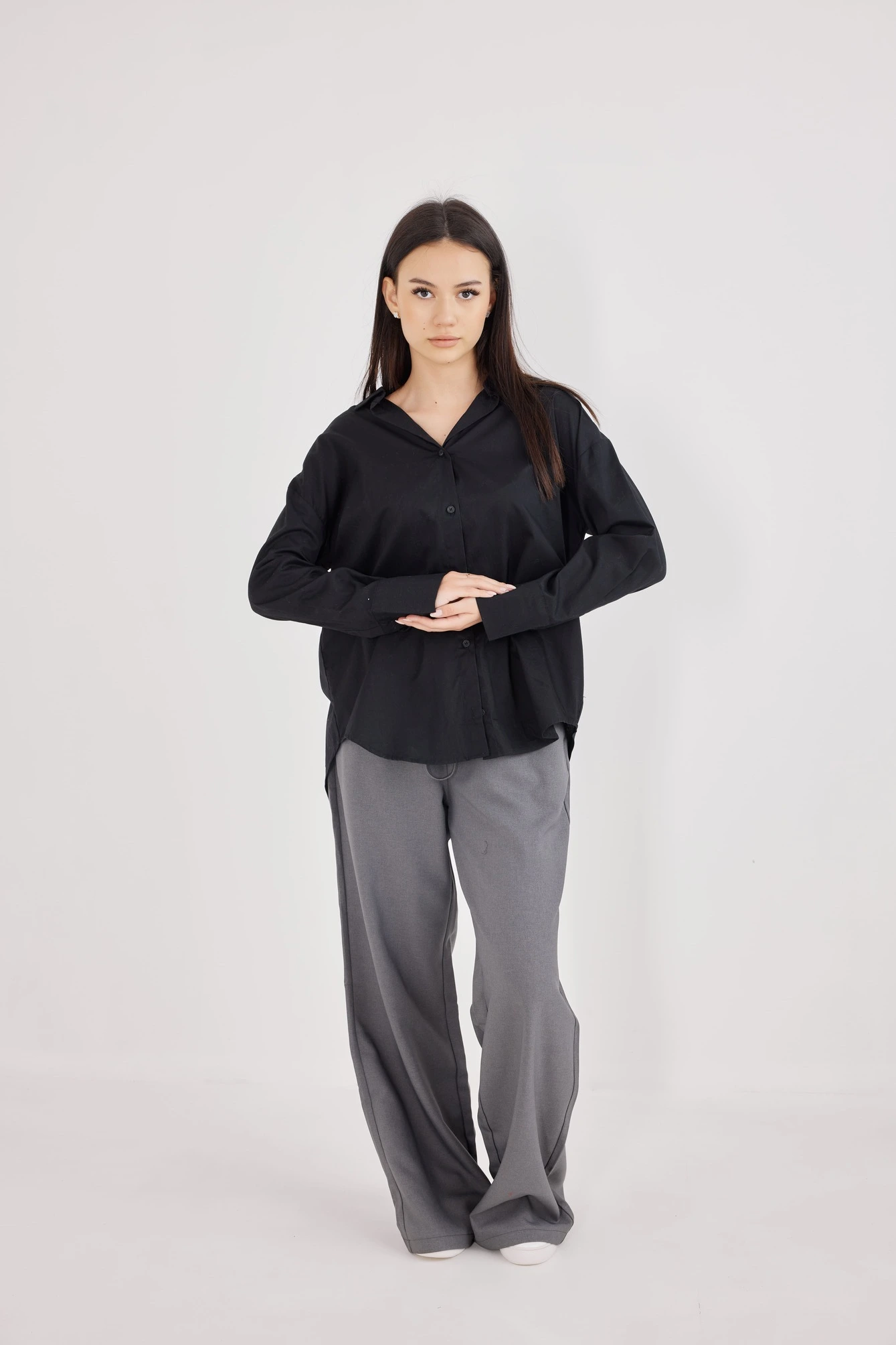 Рубашка черный для женщин 42255-1 66