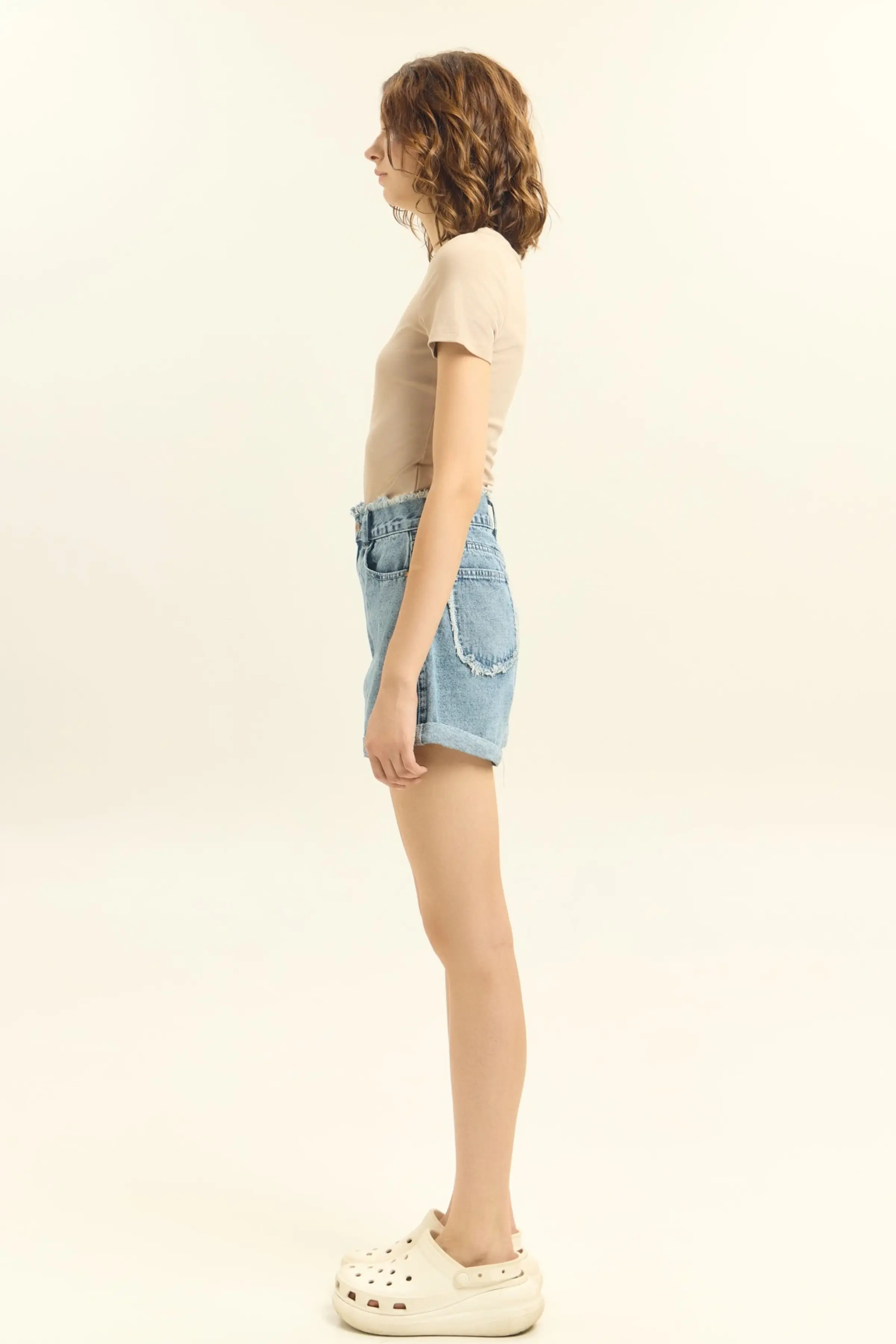 Шорты светло-синий для женщин 45302-195 57