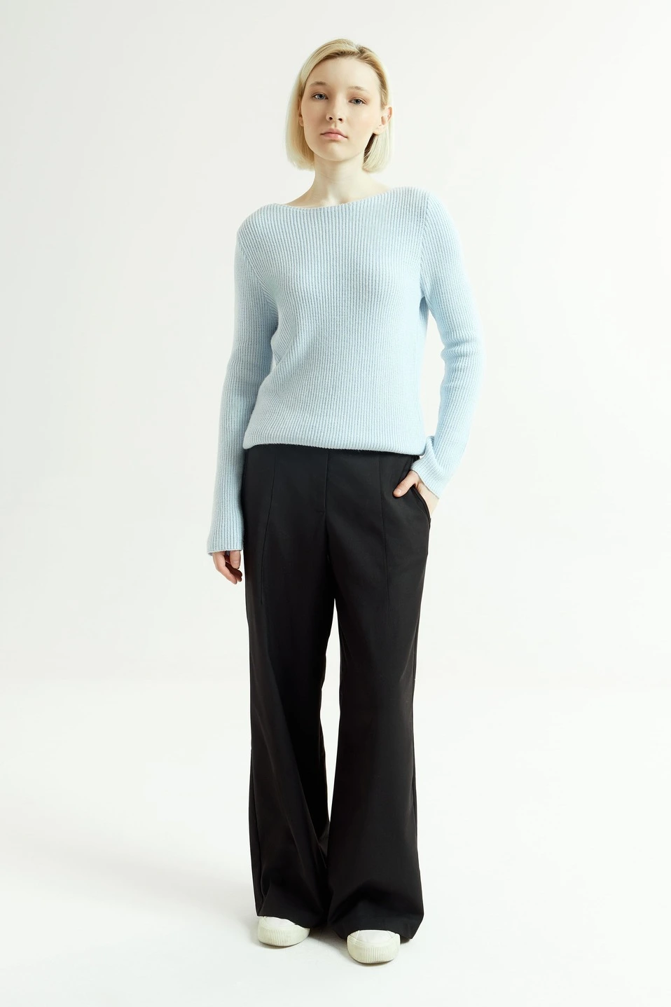 Брюки черный для женщин 44294-1 71