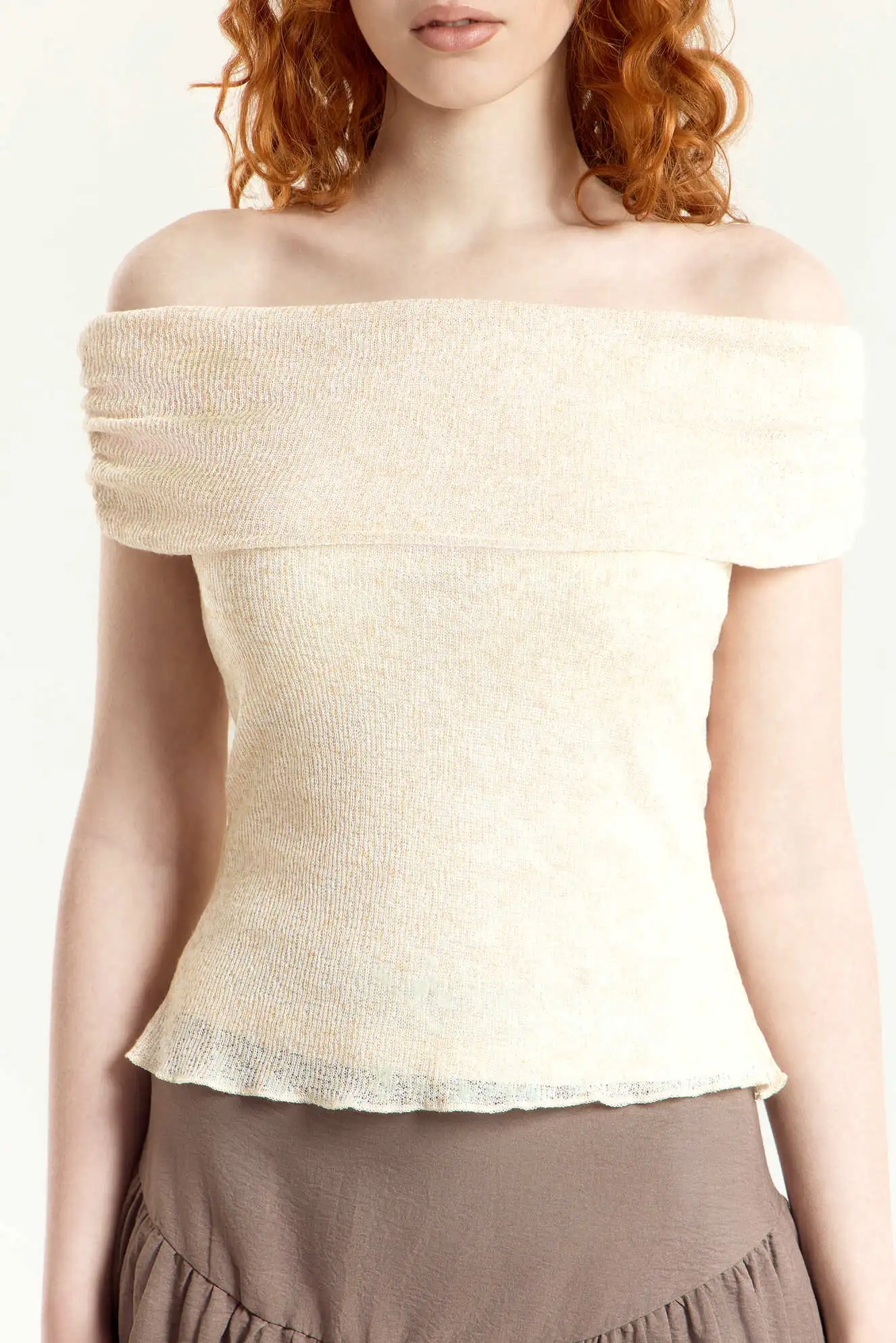 Топ бежевый для женщин 45127-15 46