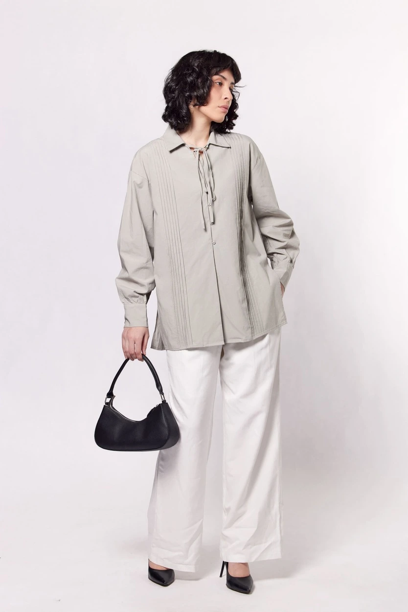 Блузка хаки для женщин 44254-14 28