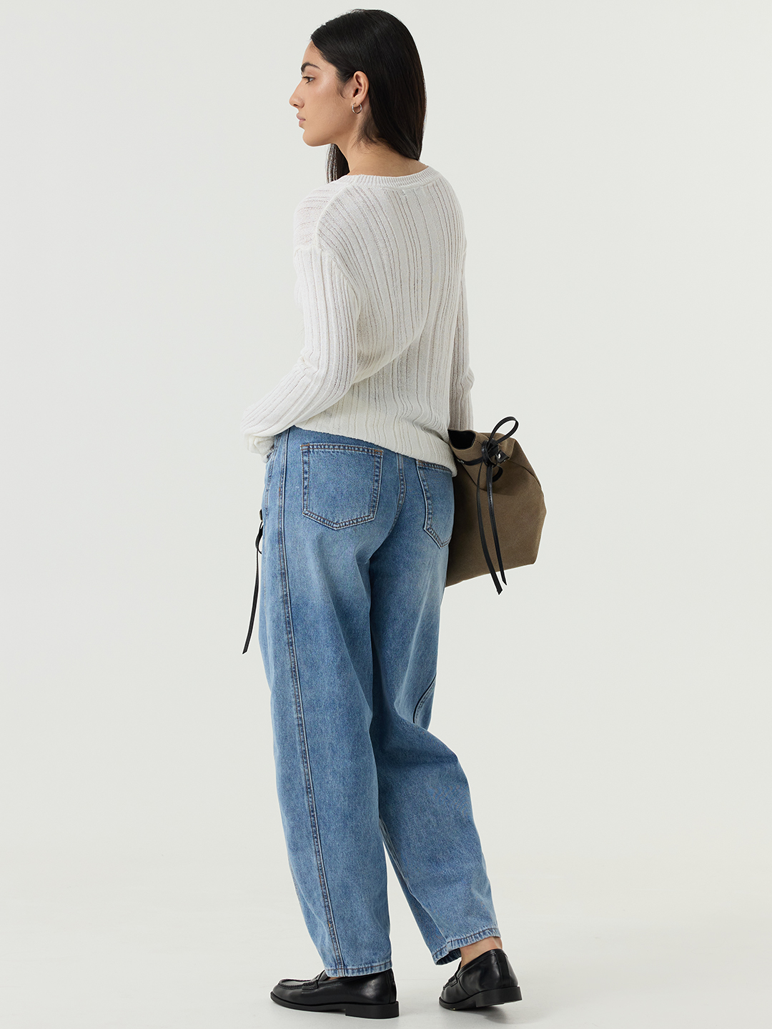 Джемпер белый для женщин 48126-4 60