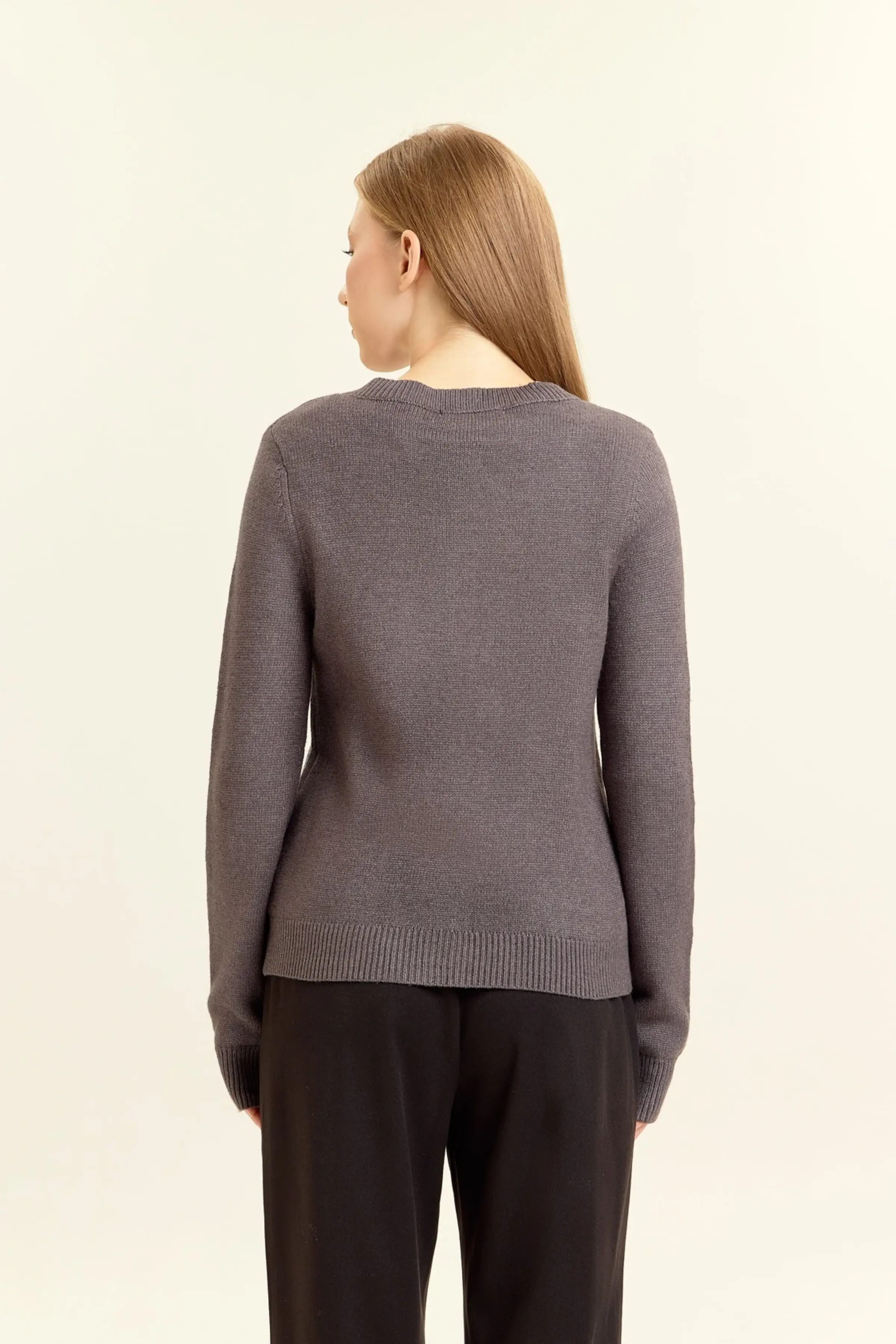 Кардиган темно-серый для женщин 47140-12 50