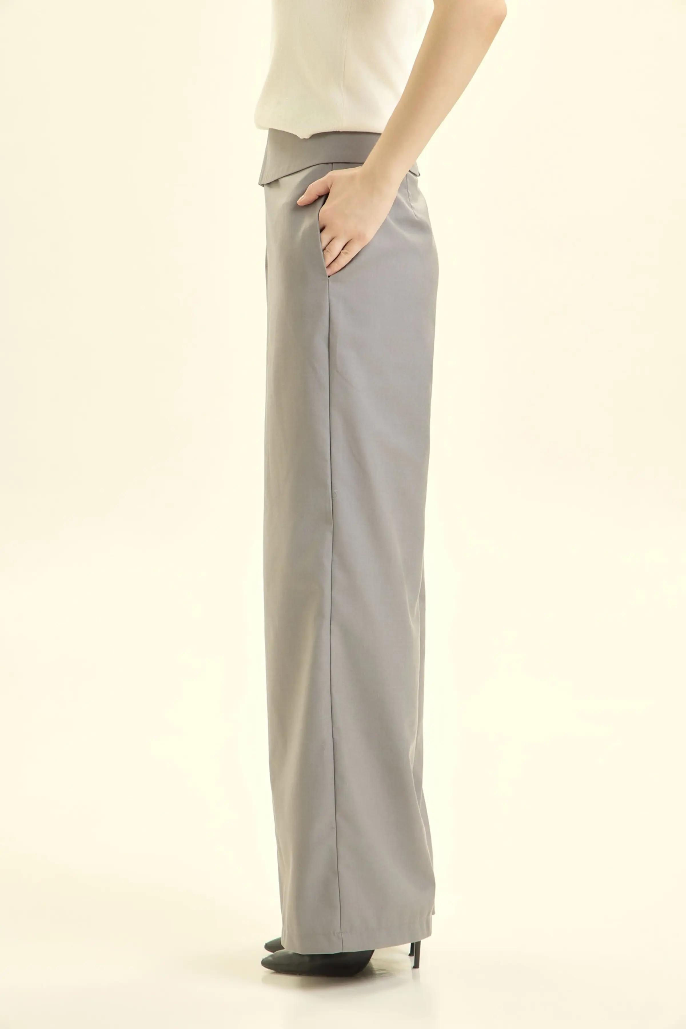 Брюки серый для женщин 46182-61 71