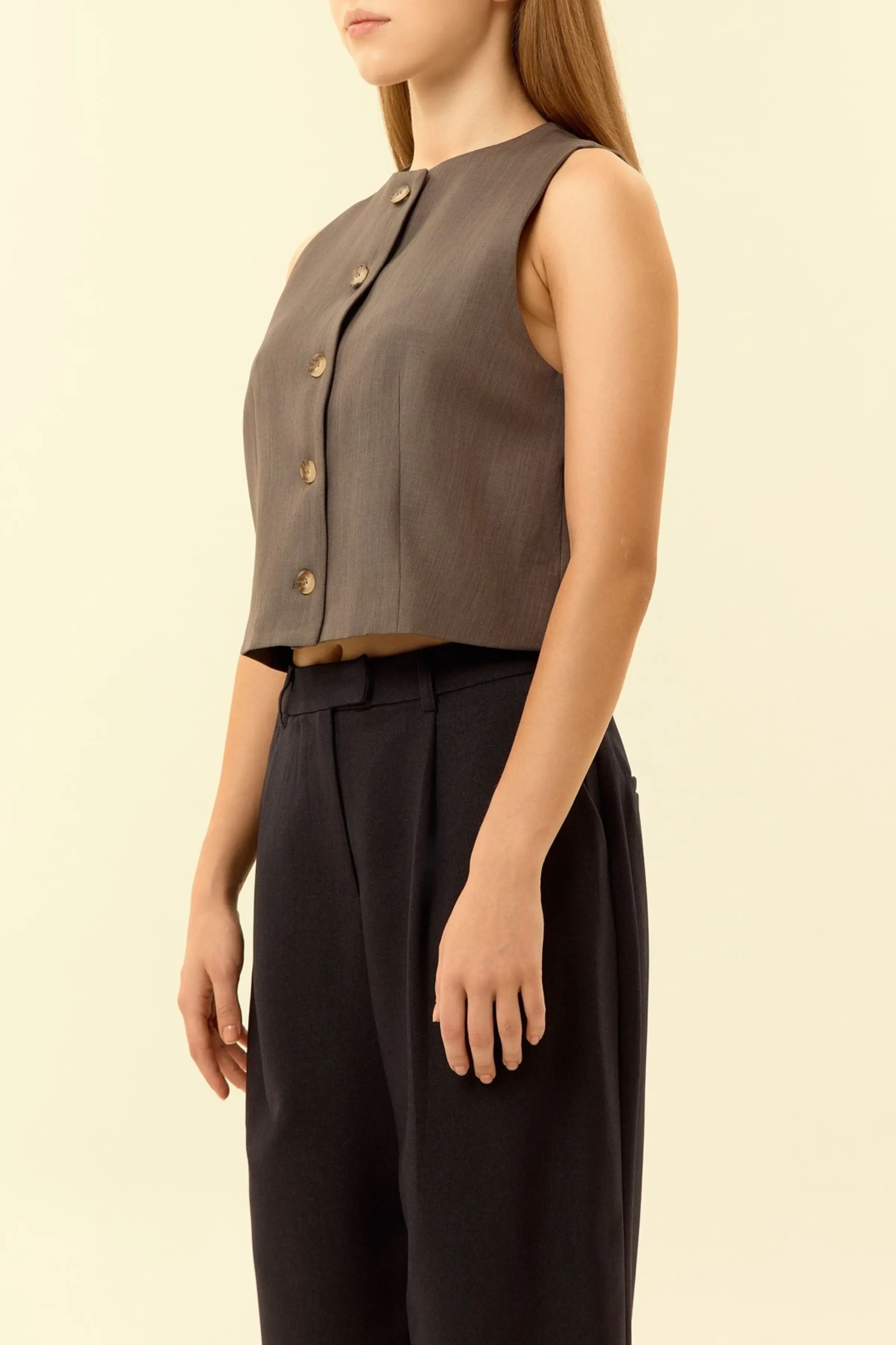 Жилетка серый для женщин 46257-61 68