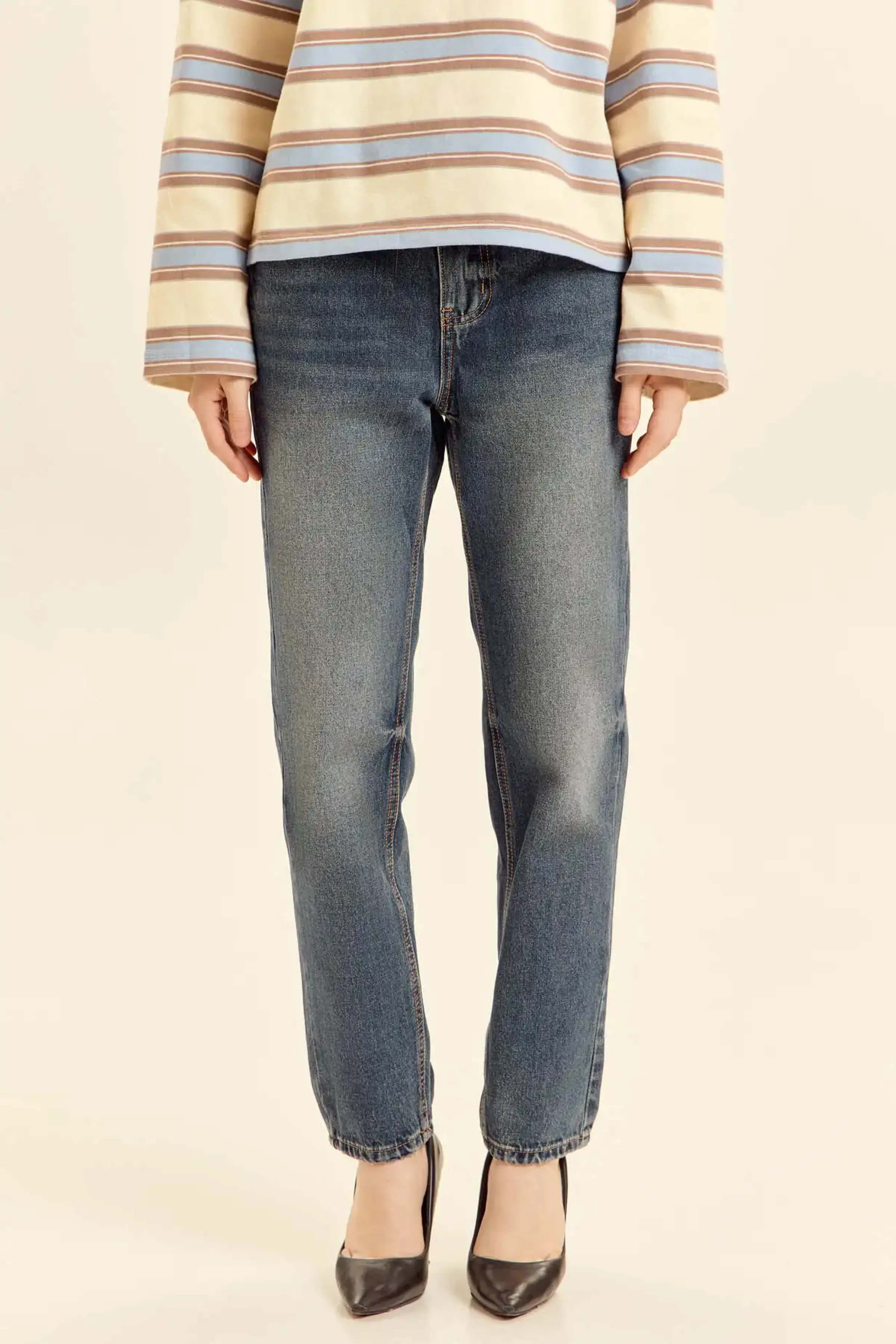 Джинсы синий для женщин 46755-65 74