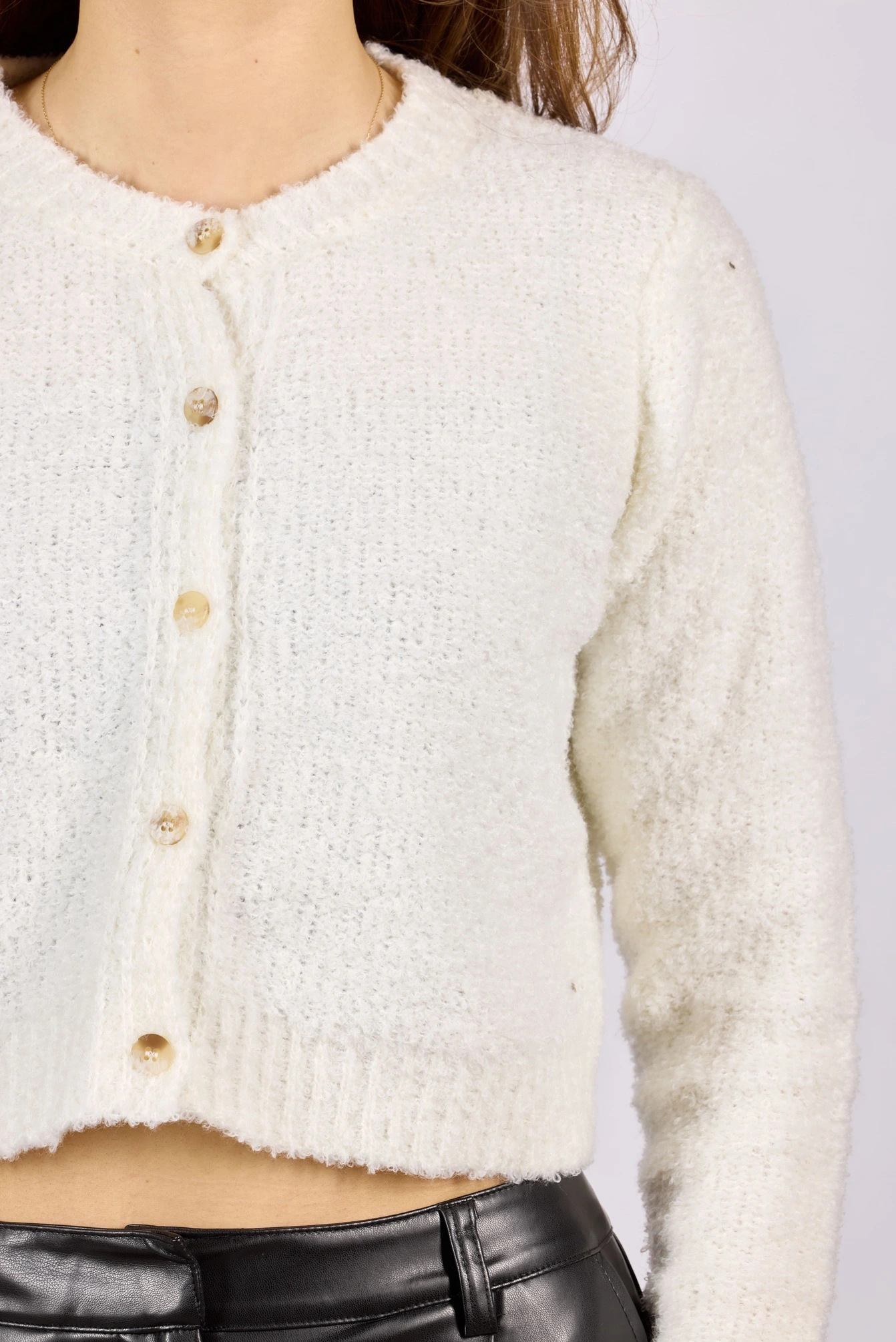 Кардиган белый для женщин 44262-4 50