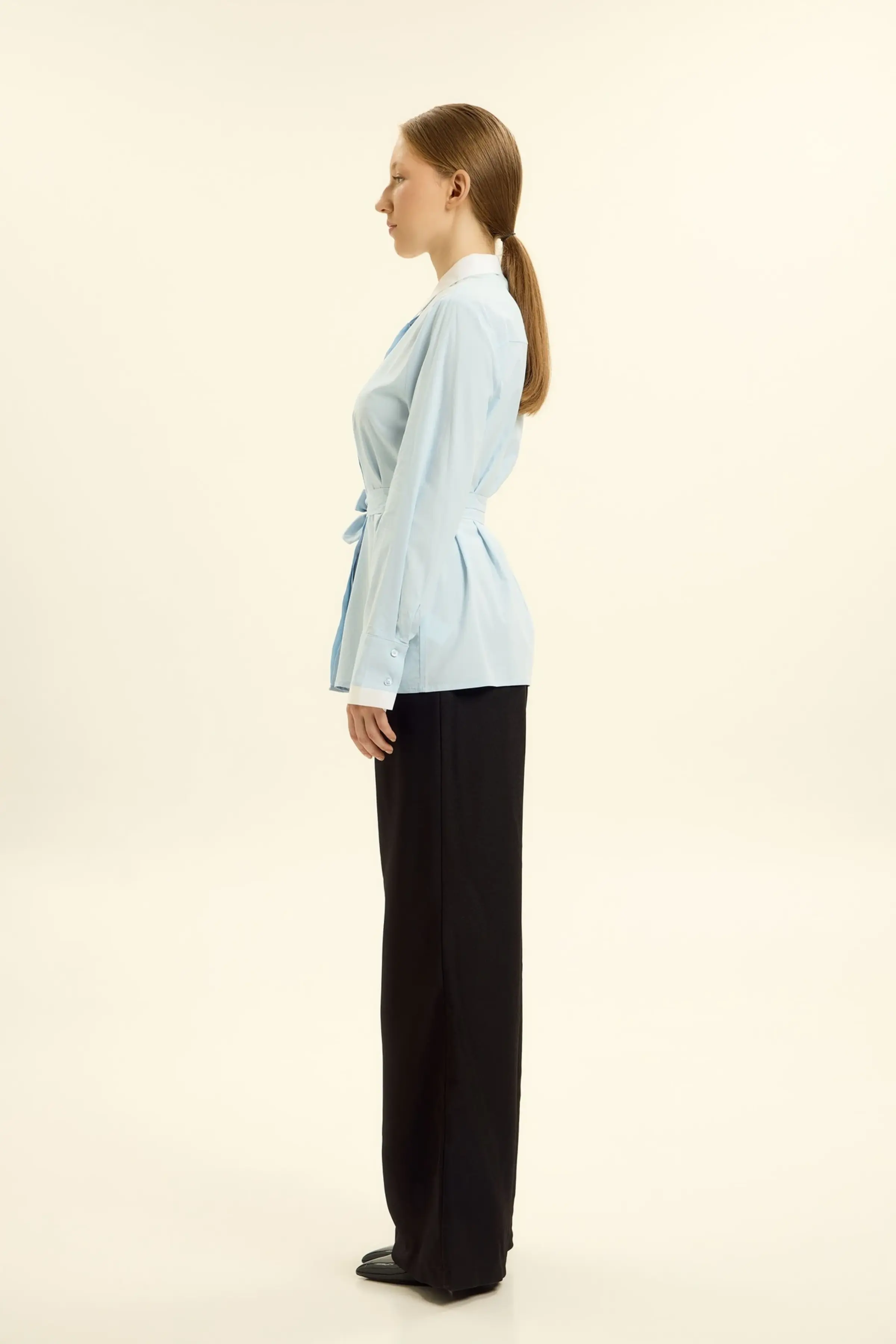 Рубашка голубой для женщин 46308-10 66