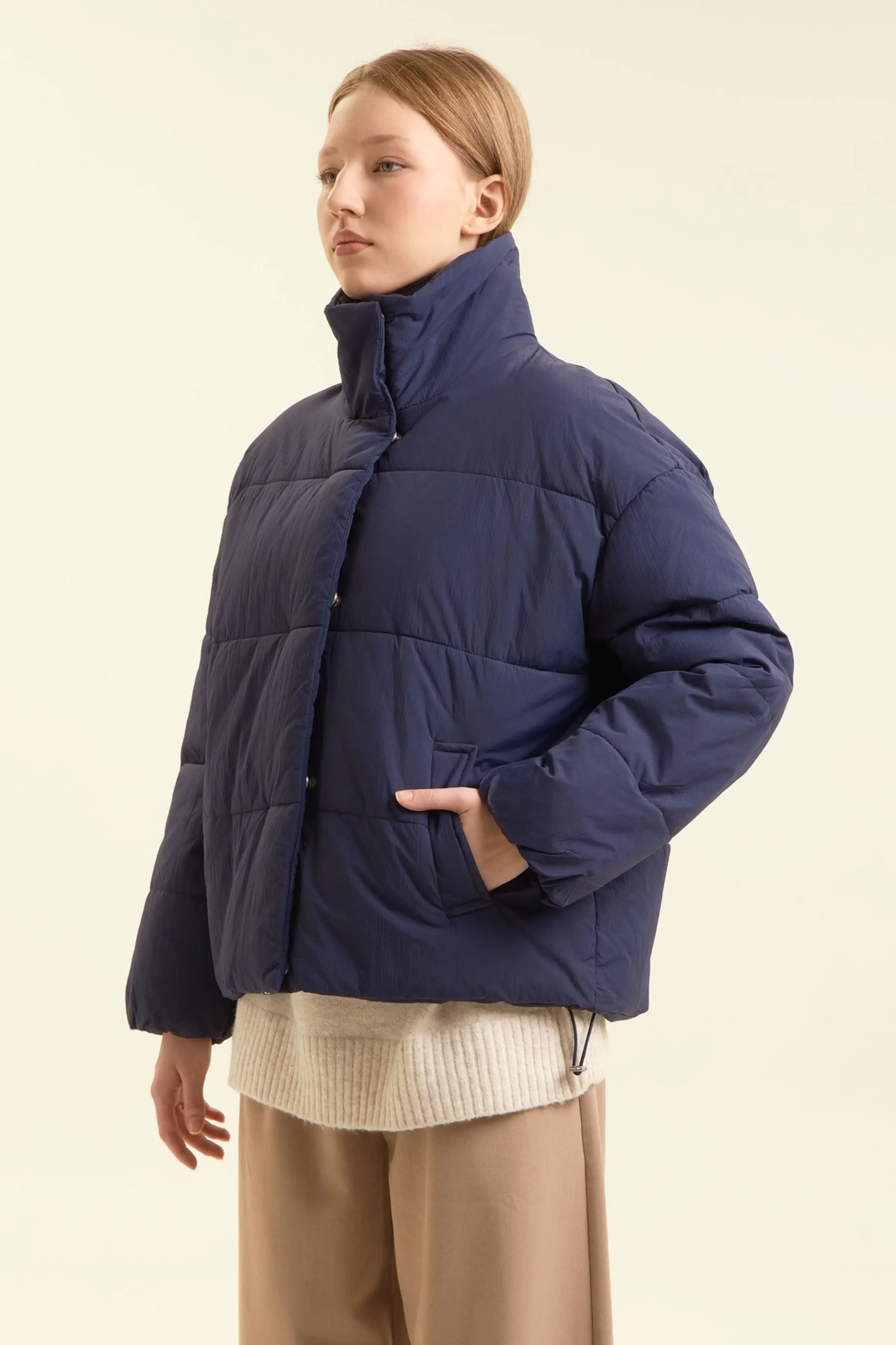 Куртка темно-синий для женщин 47129-18 47