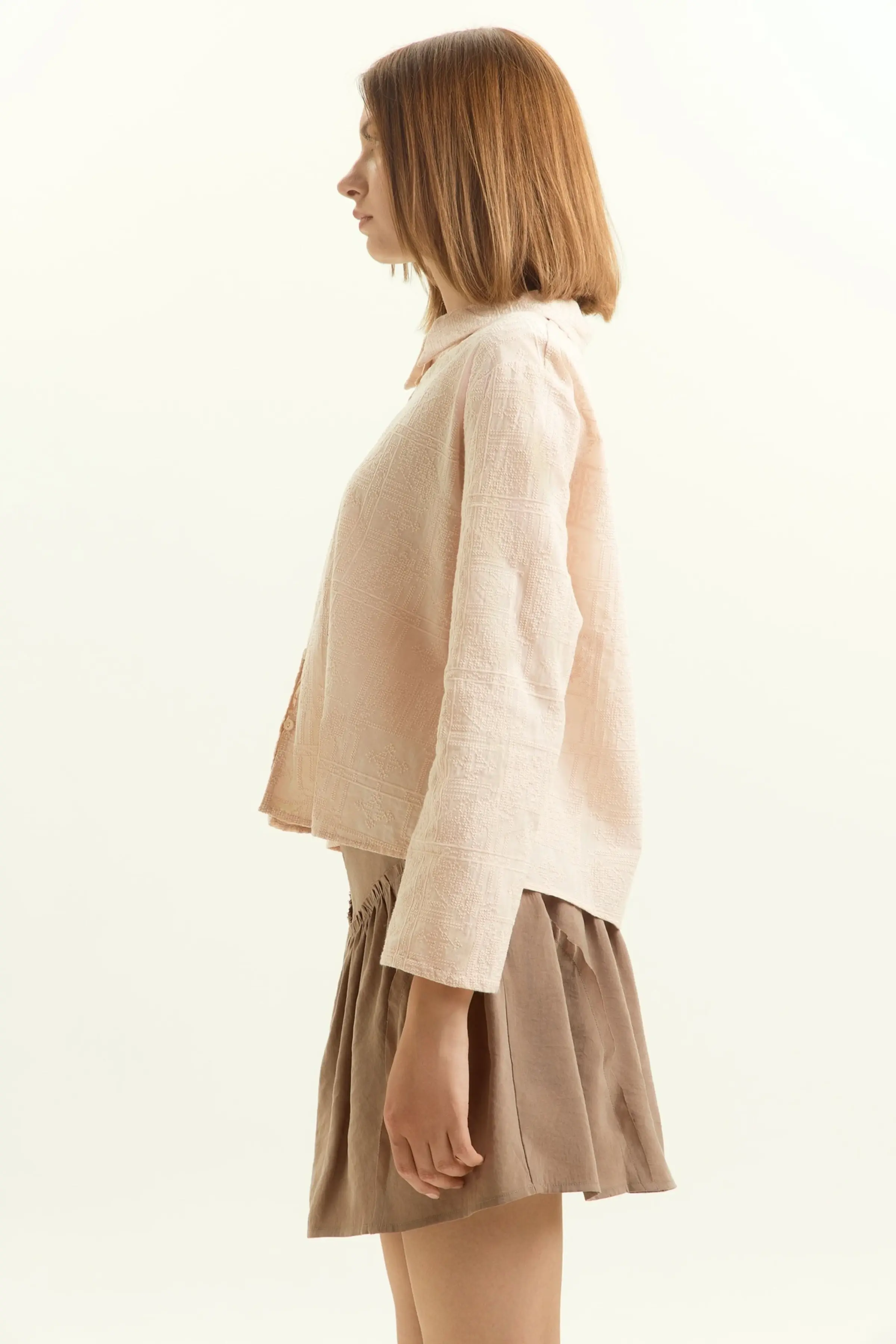 Рубашка бежевый для женщин 45234-15 66