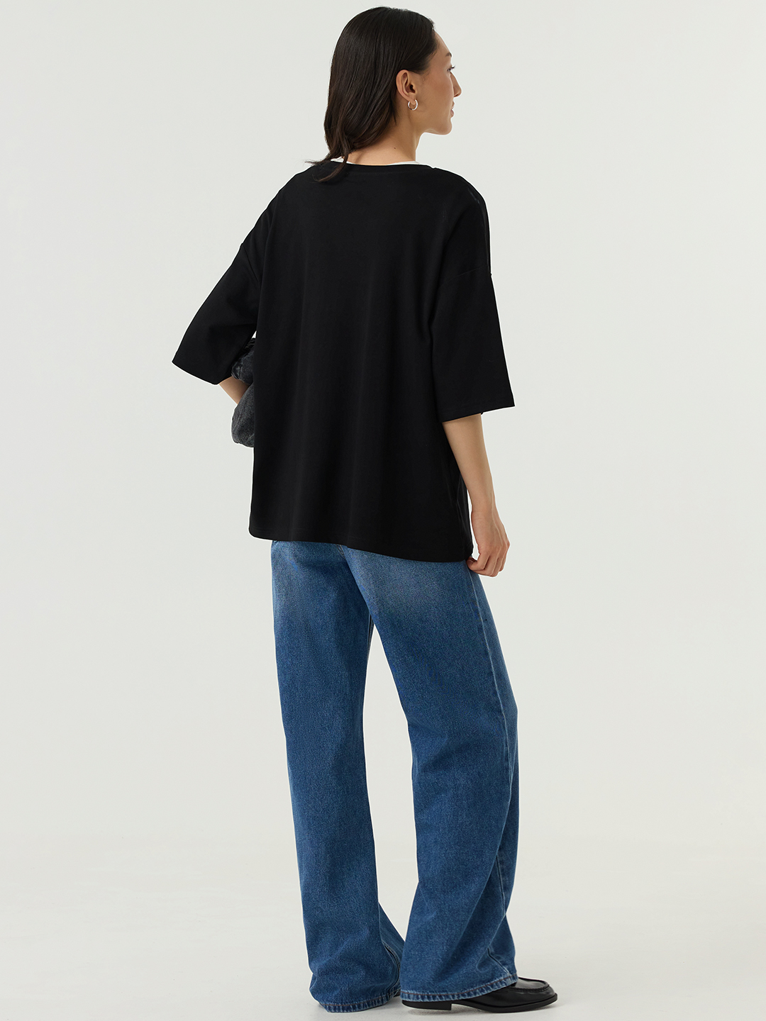 Футболка черный для женщин 48150-1 67