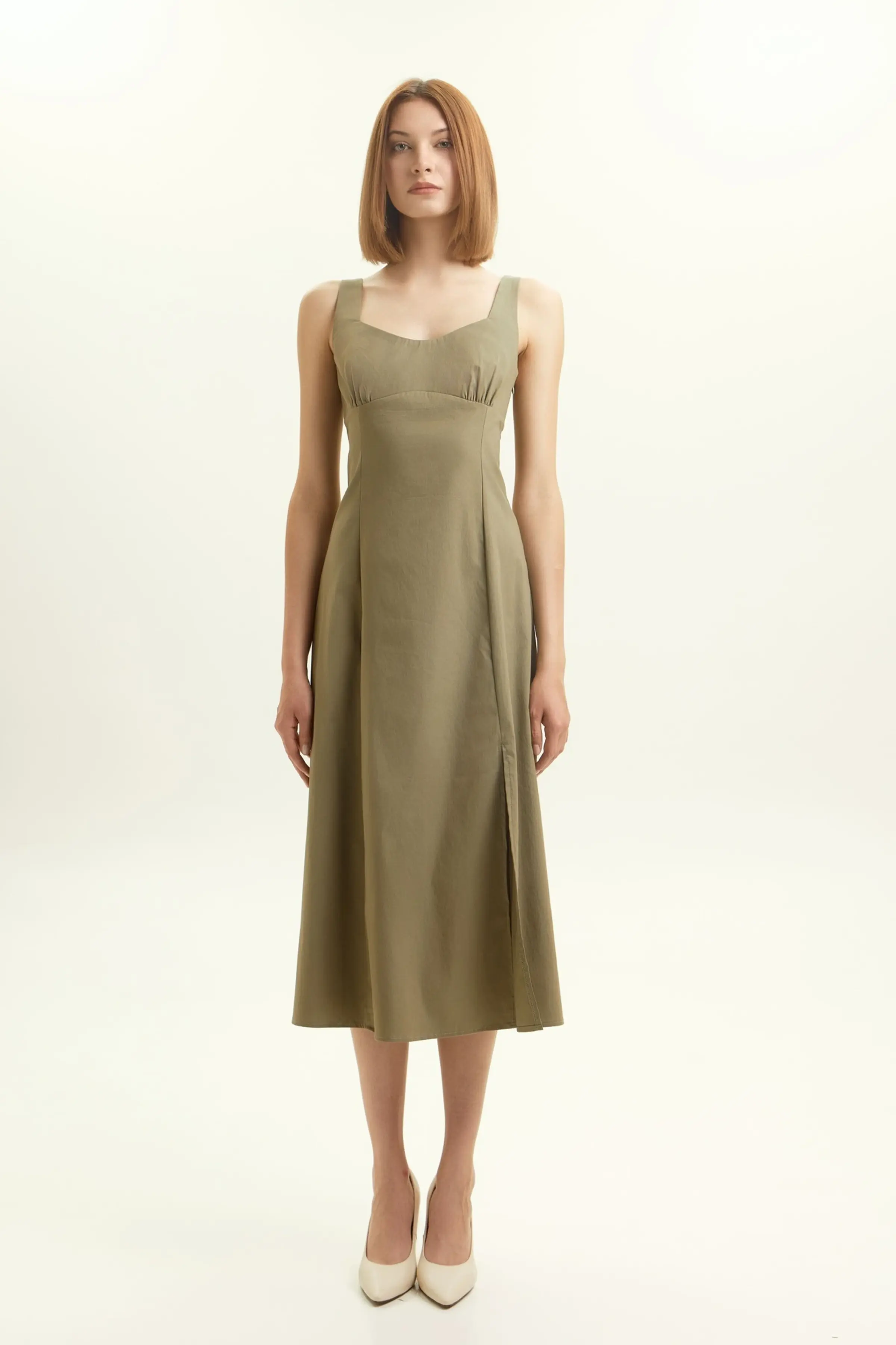 Сарафан хаки для женщин 45277-14 48