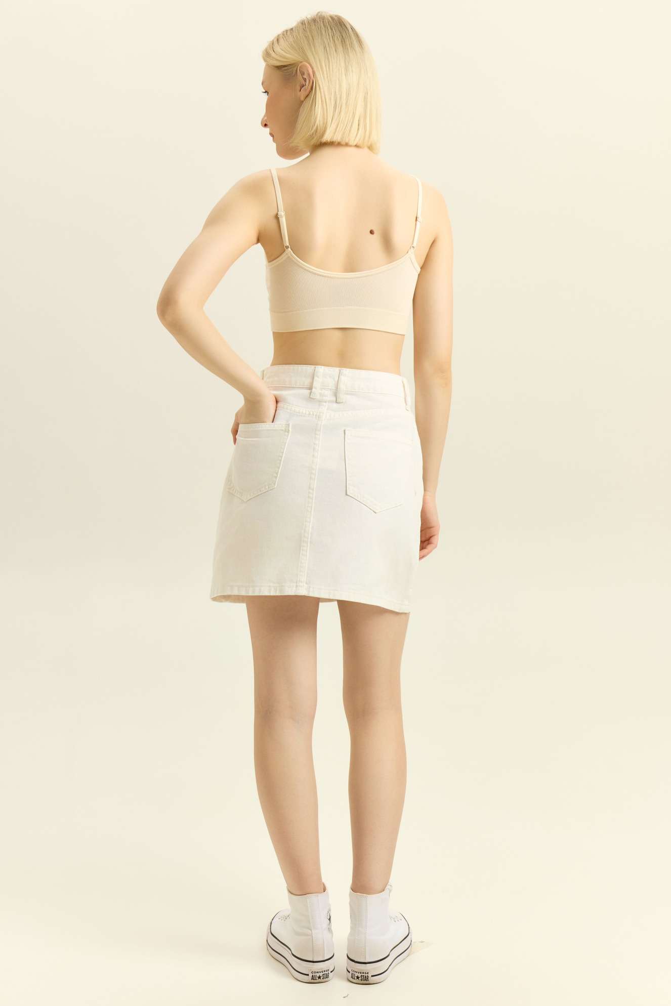 Юбка белый для женщин 41203-4 52