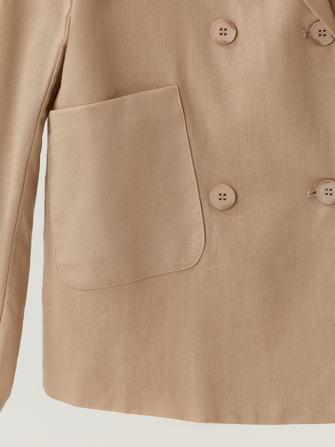 Жакет бежевый для женщин 48283-15 64