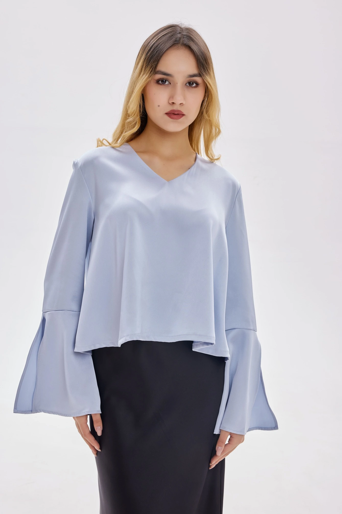 Блузка голубой для женщин 40276-10 28