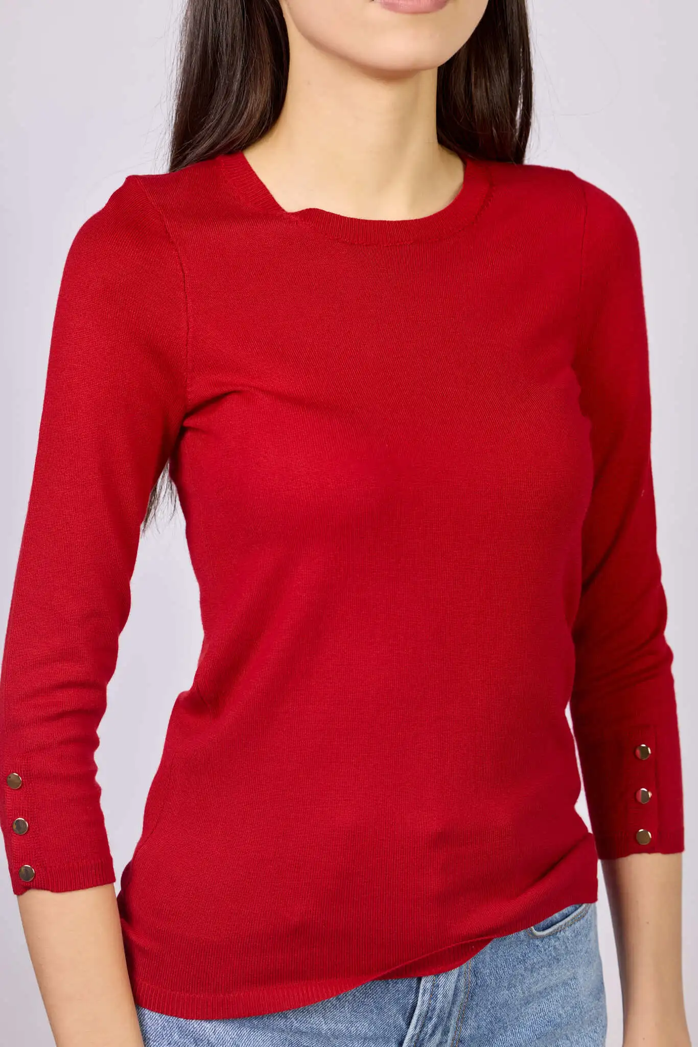 Джемпер красный для женщин 42258-7 60