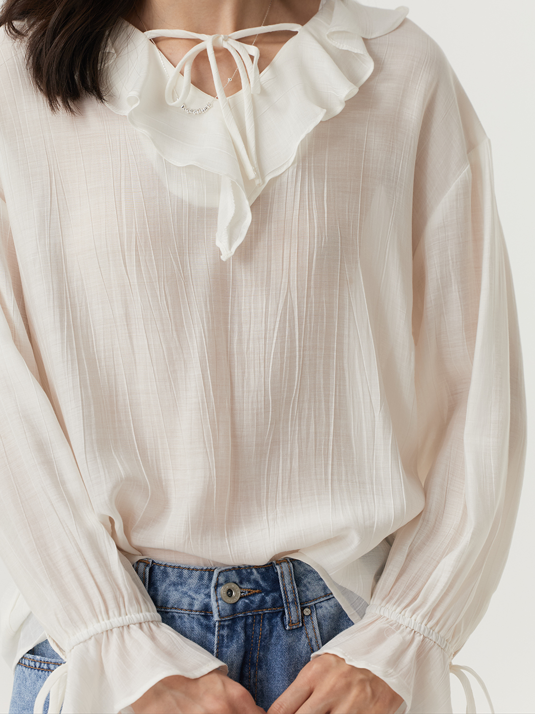 Блузка белый для женщин 48225-4 28