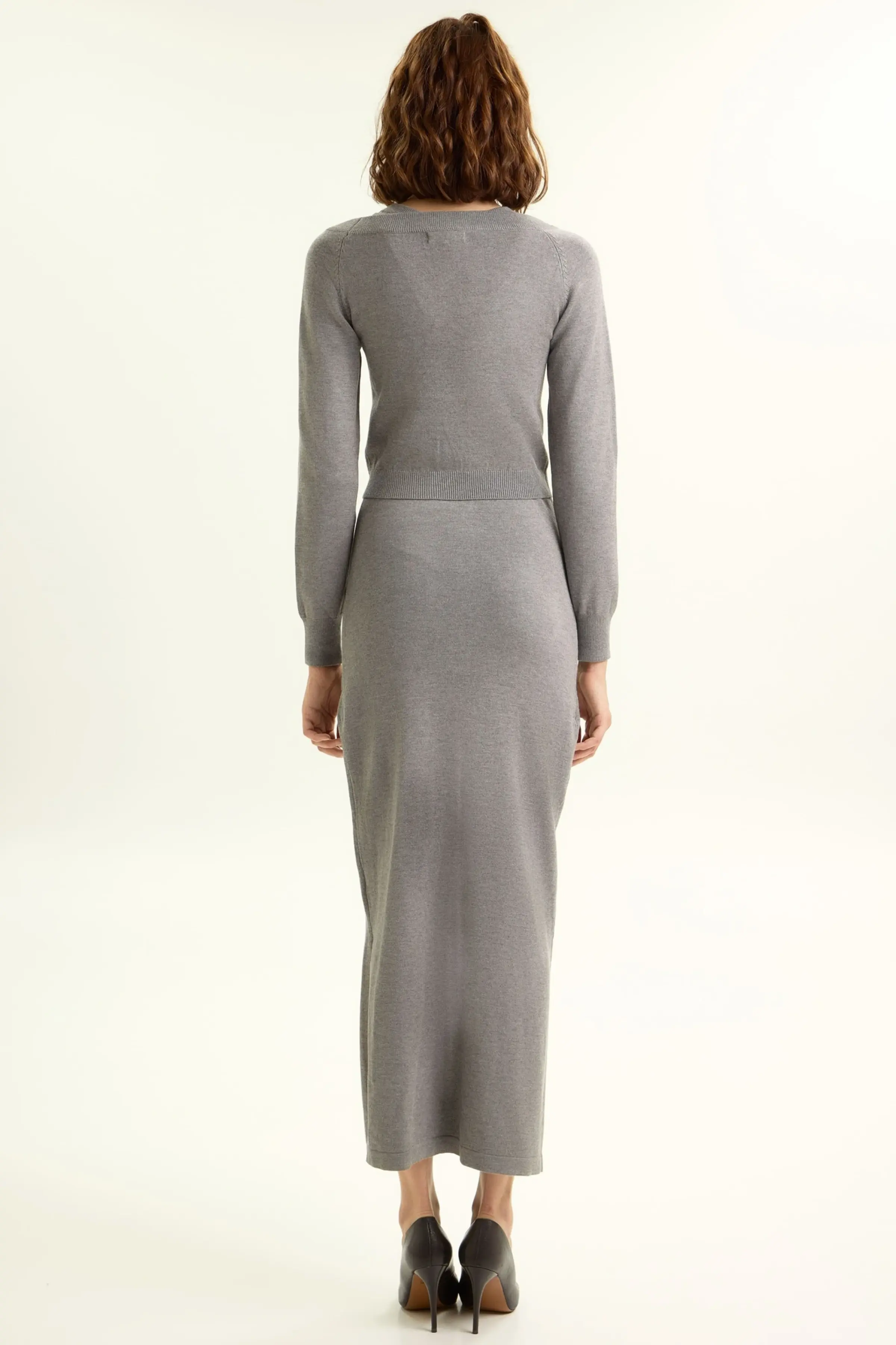 Платье серый для женщин 43211-61 54