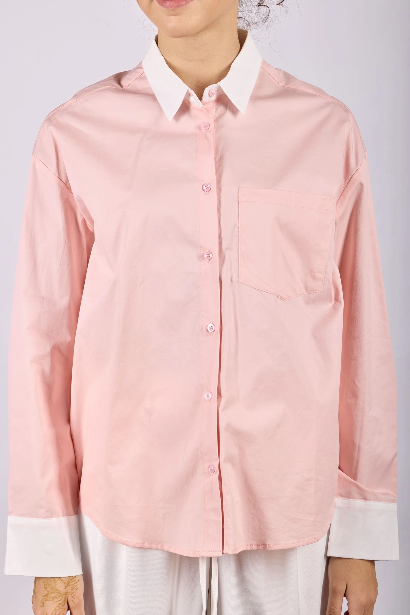 Рубашка розовый для женщин 44136-17 66
