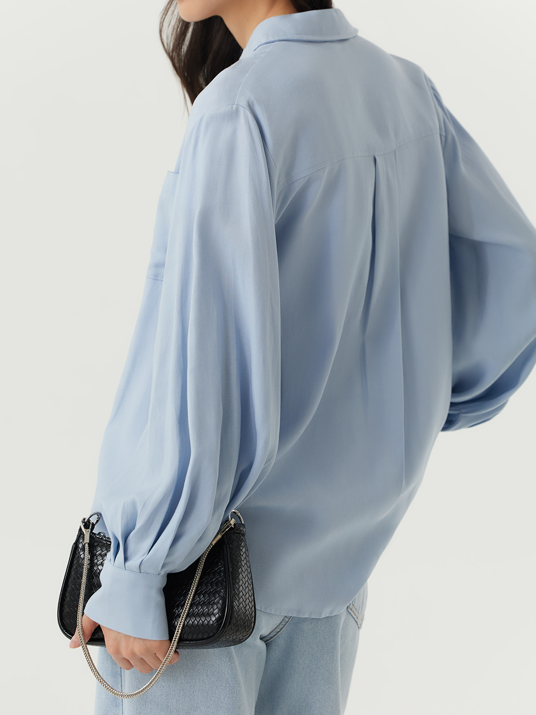 Рубашка голубой для женщин 48170-10 66