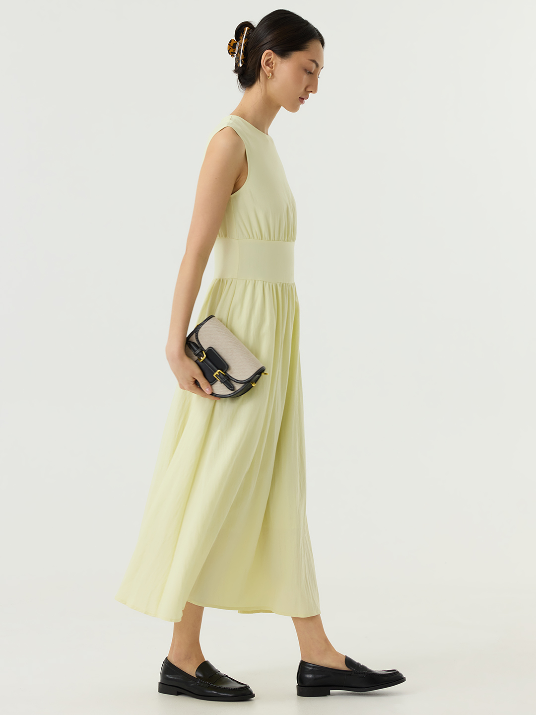 Платье желтый для женщин 48232-5 54