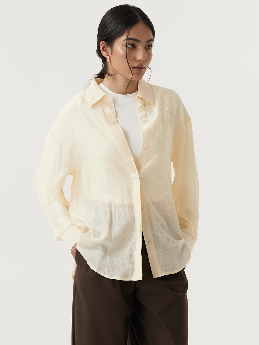 Рубашка желтый для женщин 48223-5 66