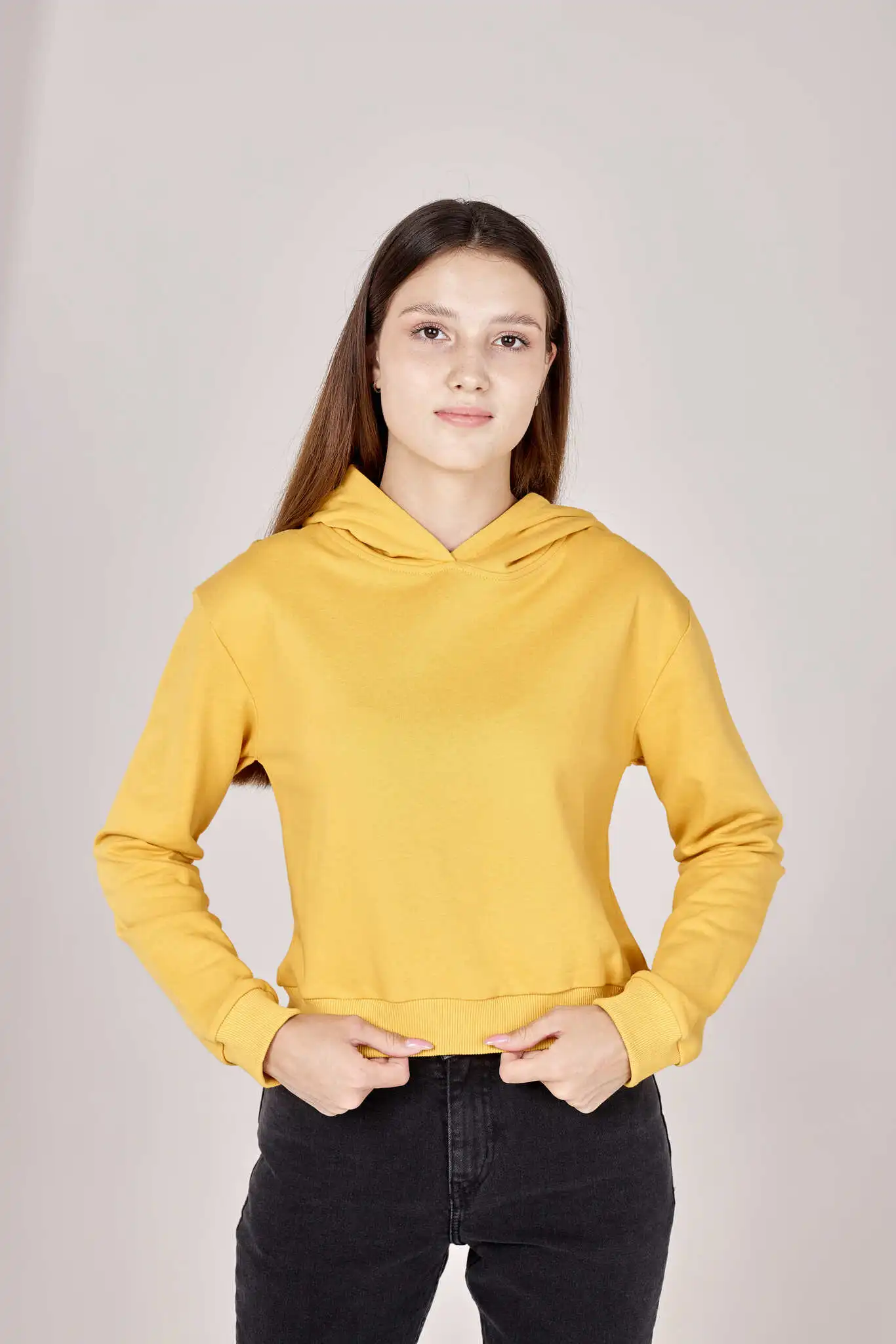 Худи желтый для женщин 152/200/32107-5 62