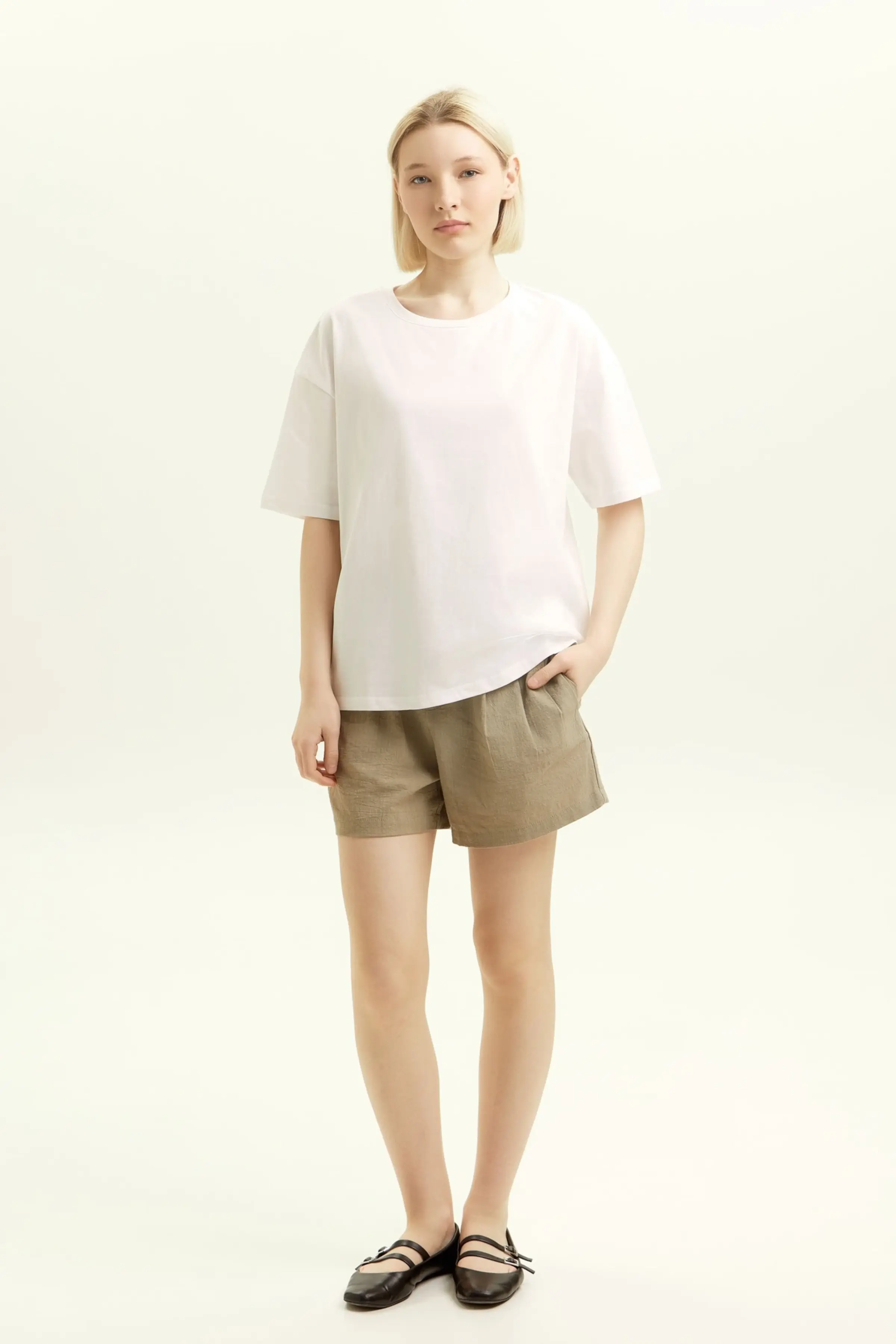 Шорты хаки для женщин 45123-14 57