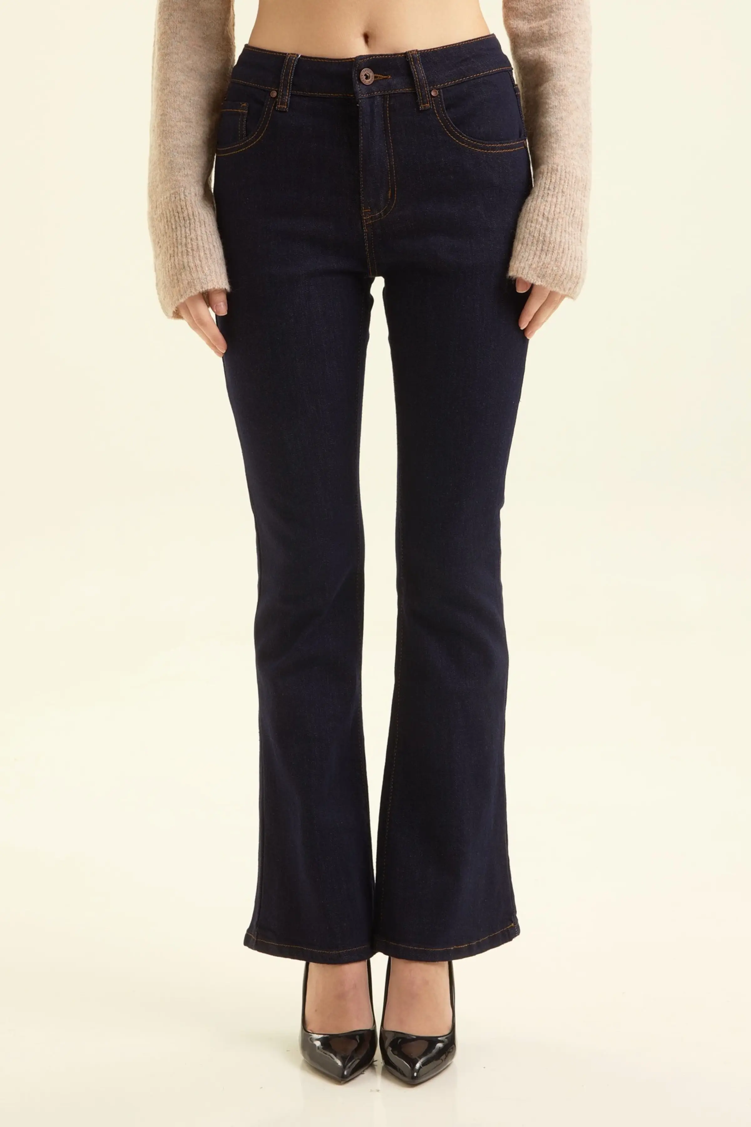 Джинсы темно-синий для женщин 47218-18 74