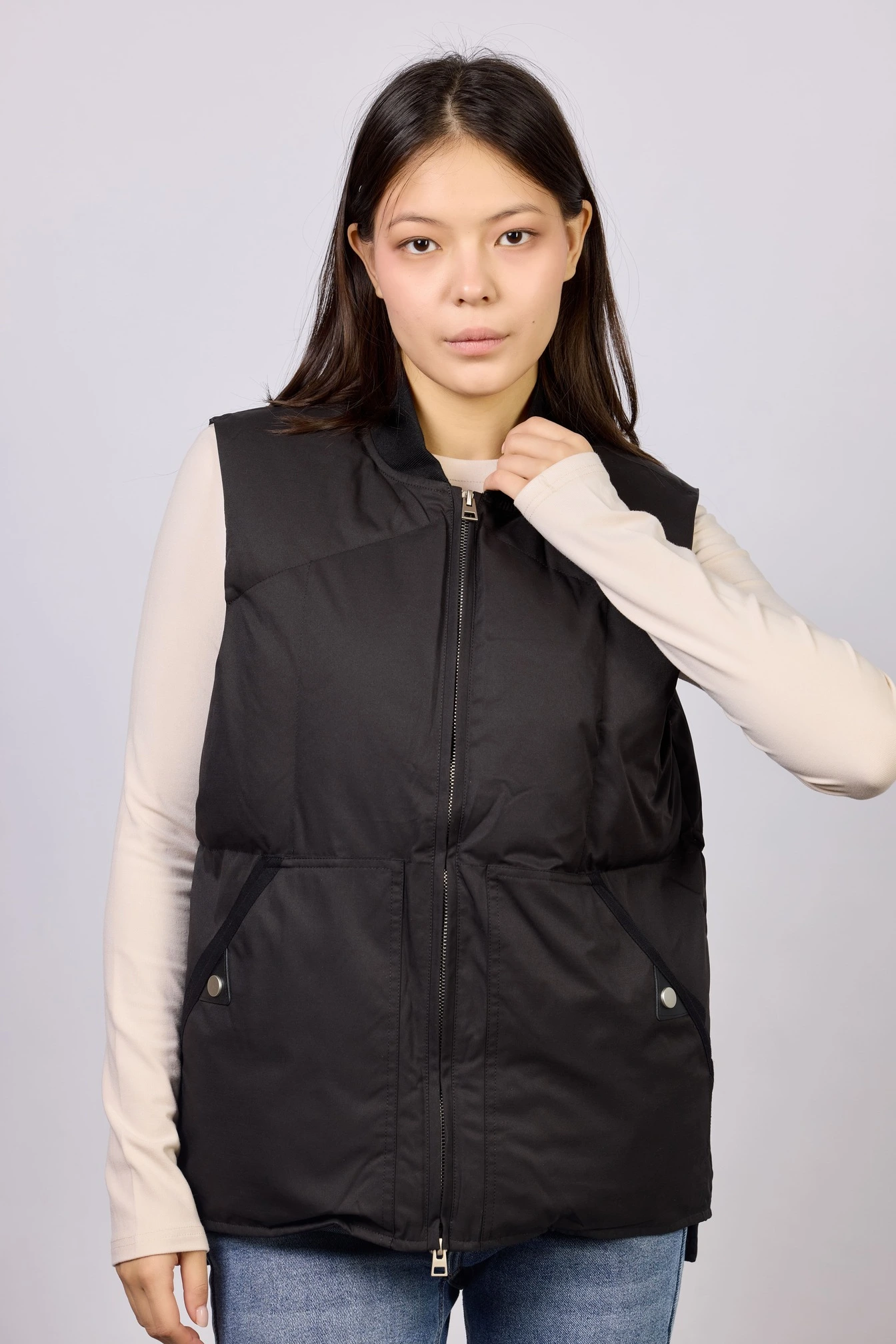 Жилетка черный для женщин 42290-1 58