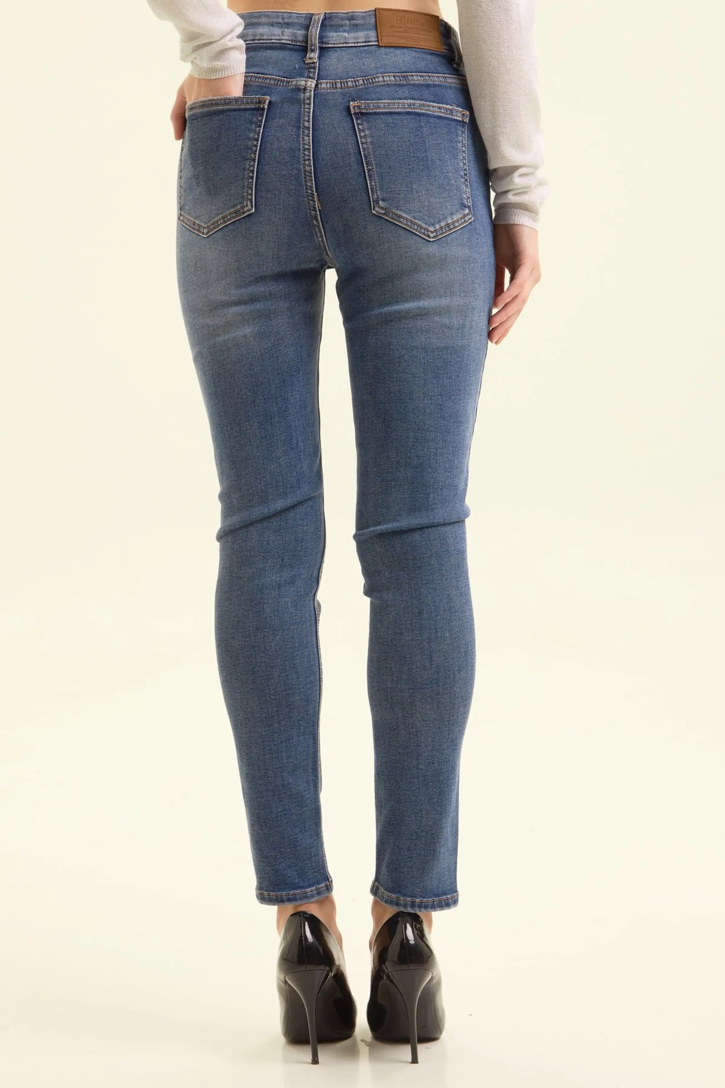 Джинсы светло-синий для женщин 47186-195 74