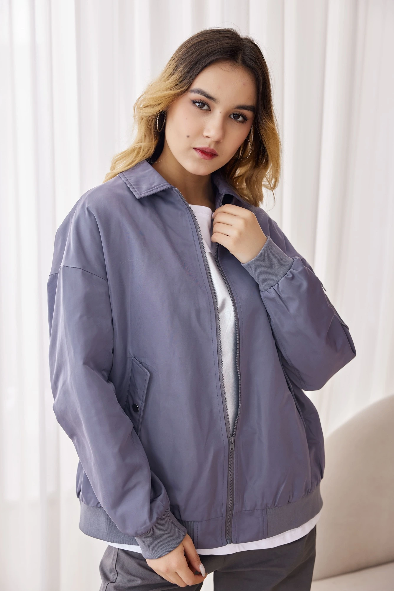 Куртка серый для женщин 40330-61 47