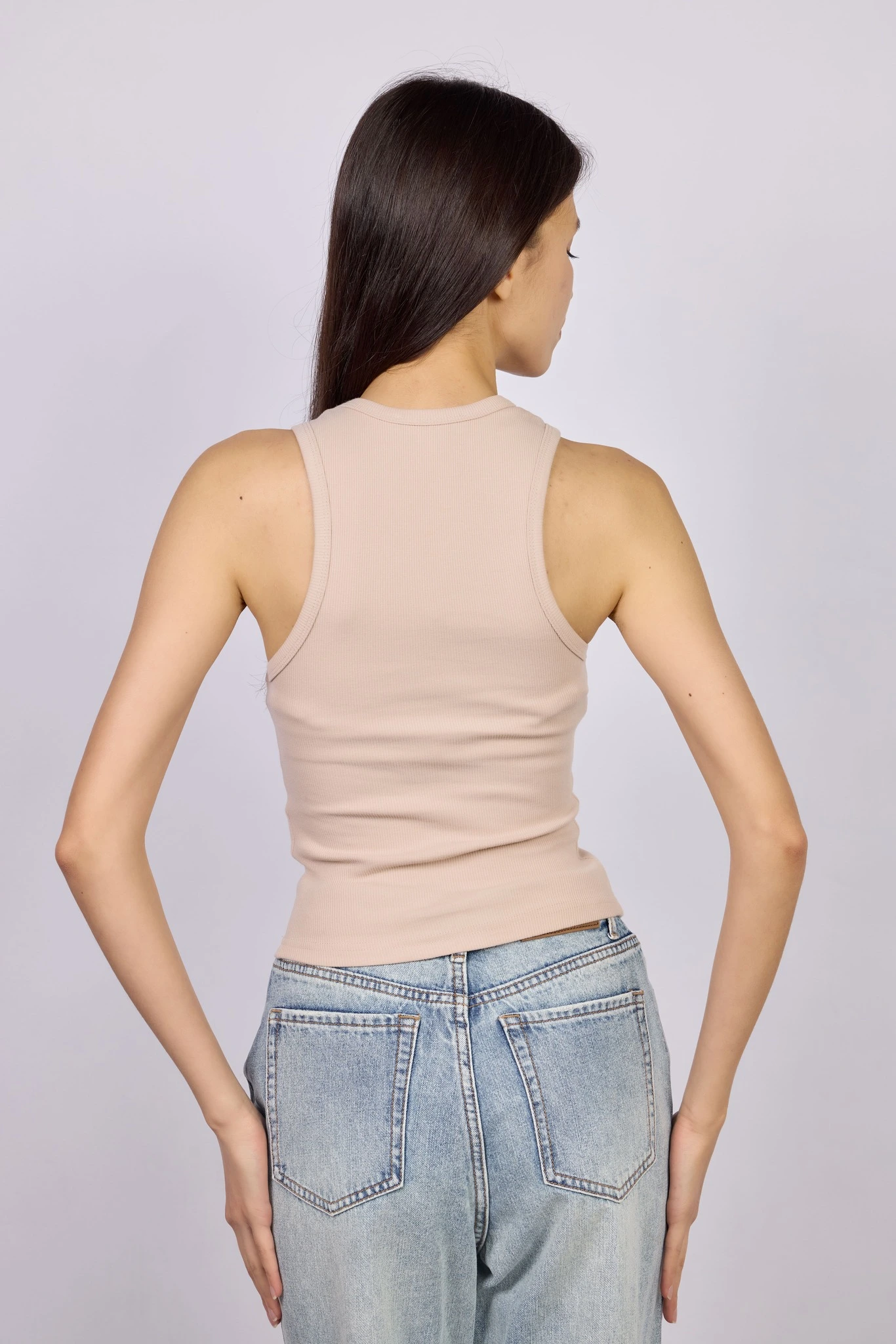 Топ бежевый для женщин 42122-15 46