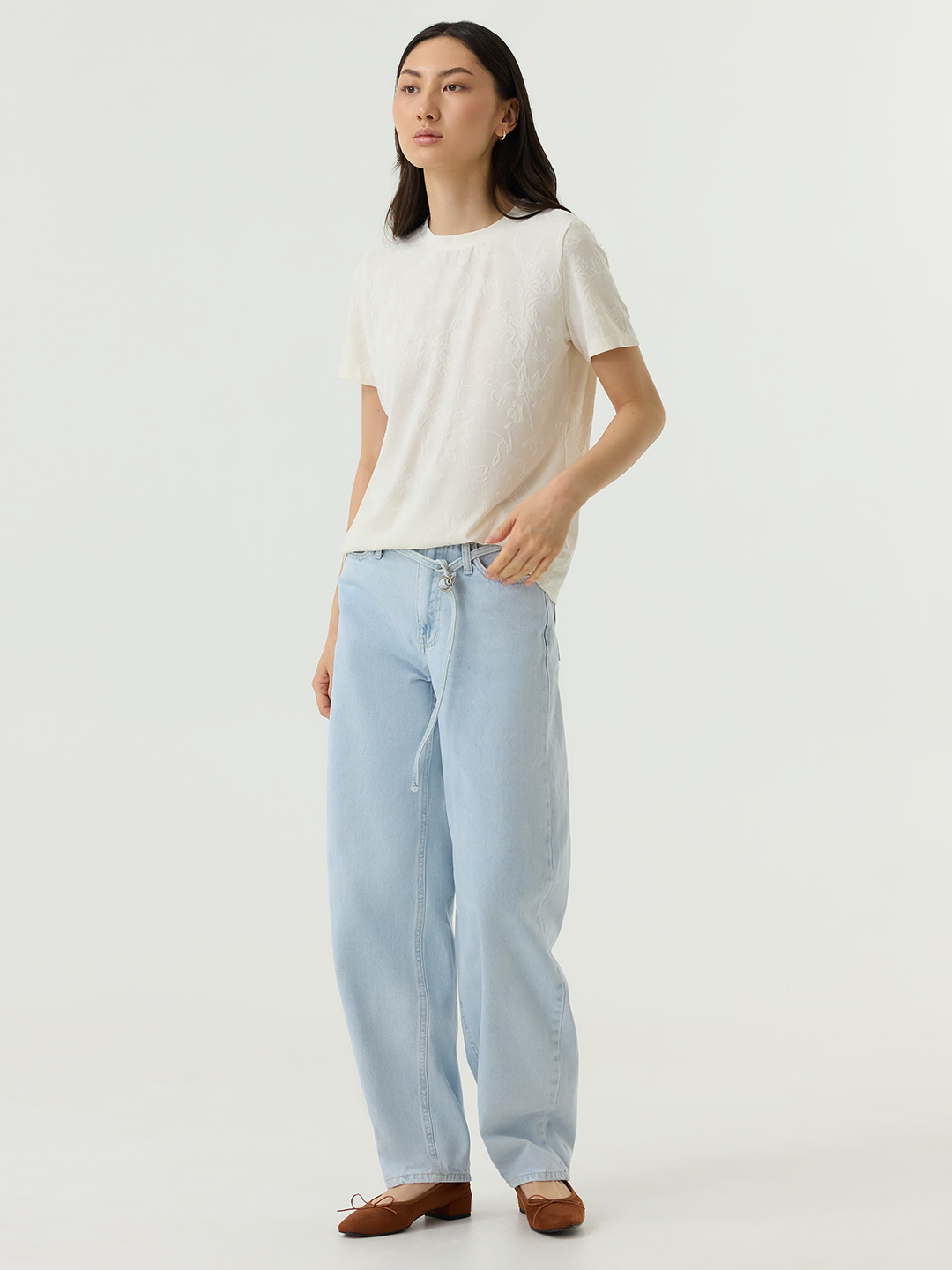 Футболка белый для женщин 48100-4 67