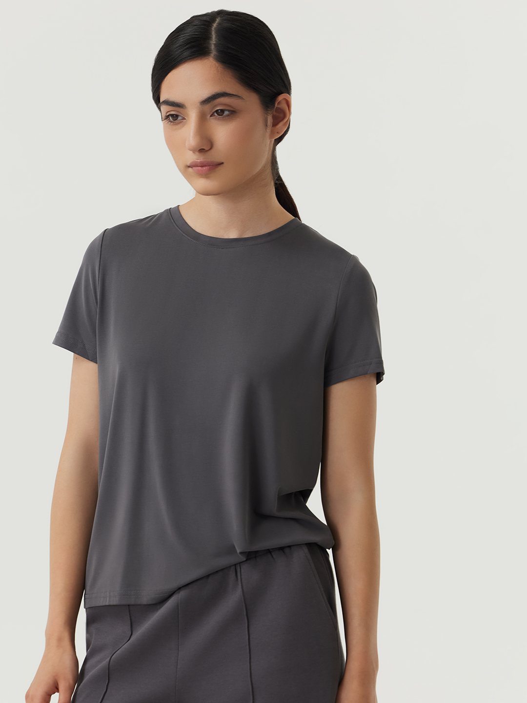 Футболка серый для женщин 48132-61 67