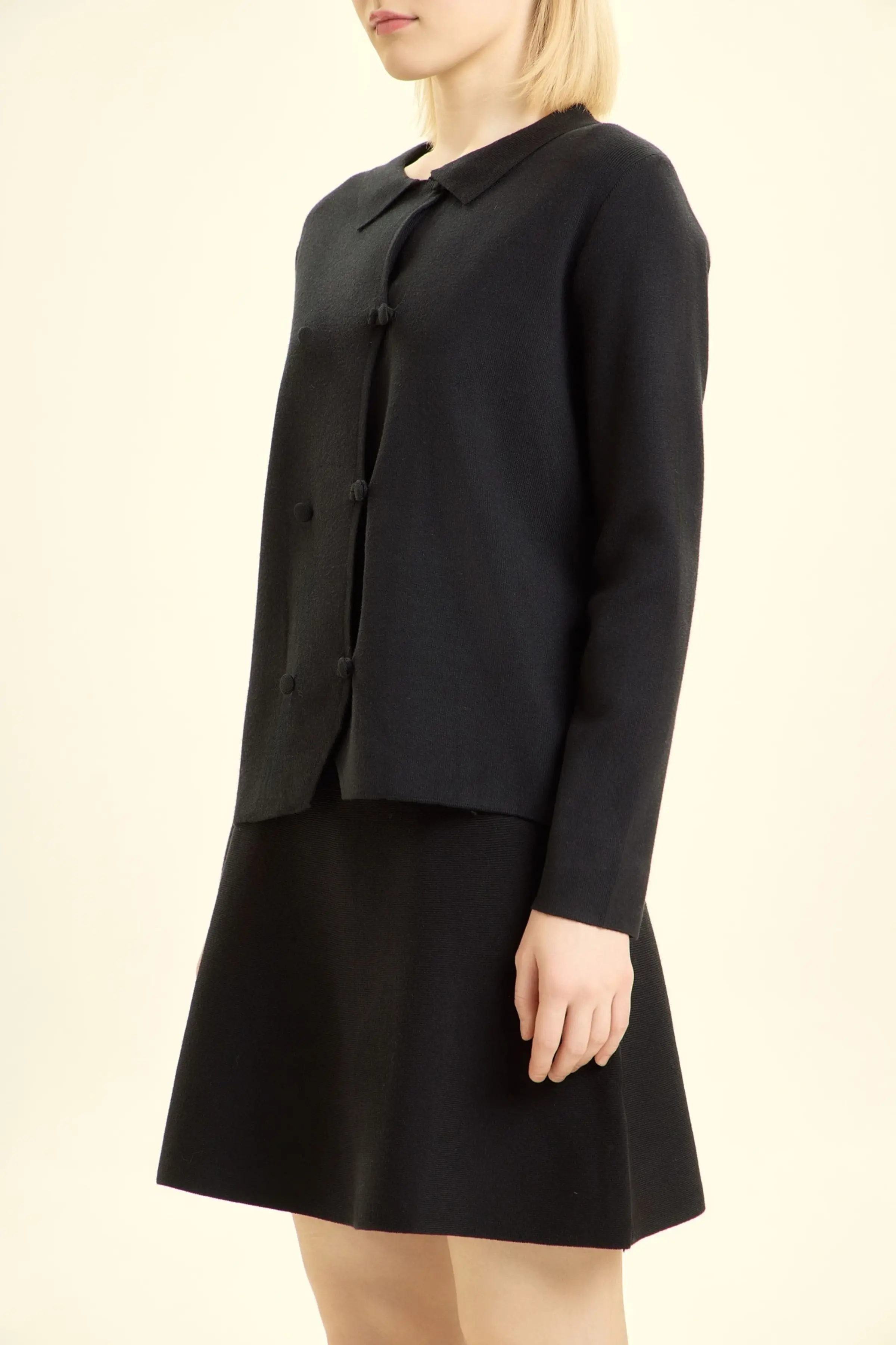 Кардиган черный для женщин 46146-1 50