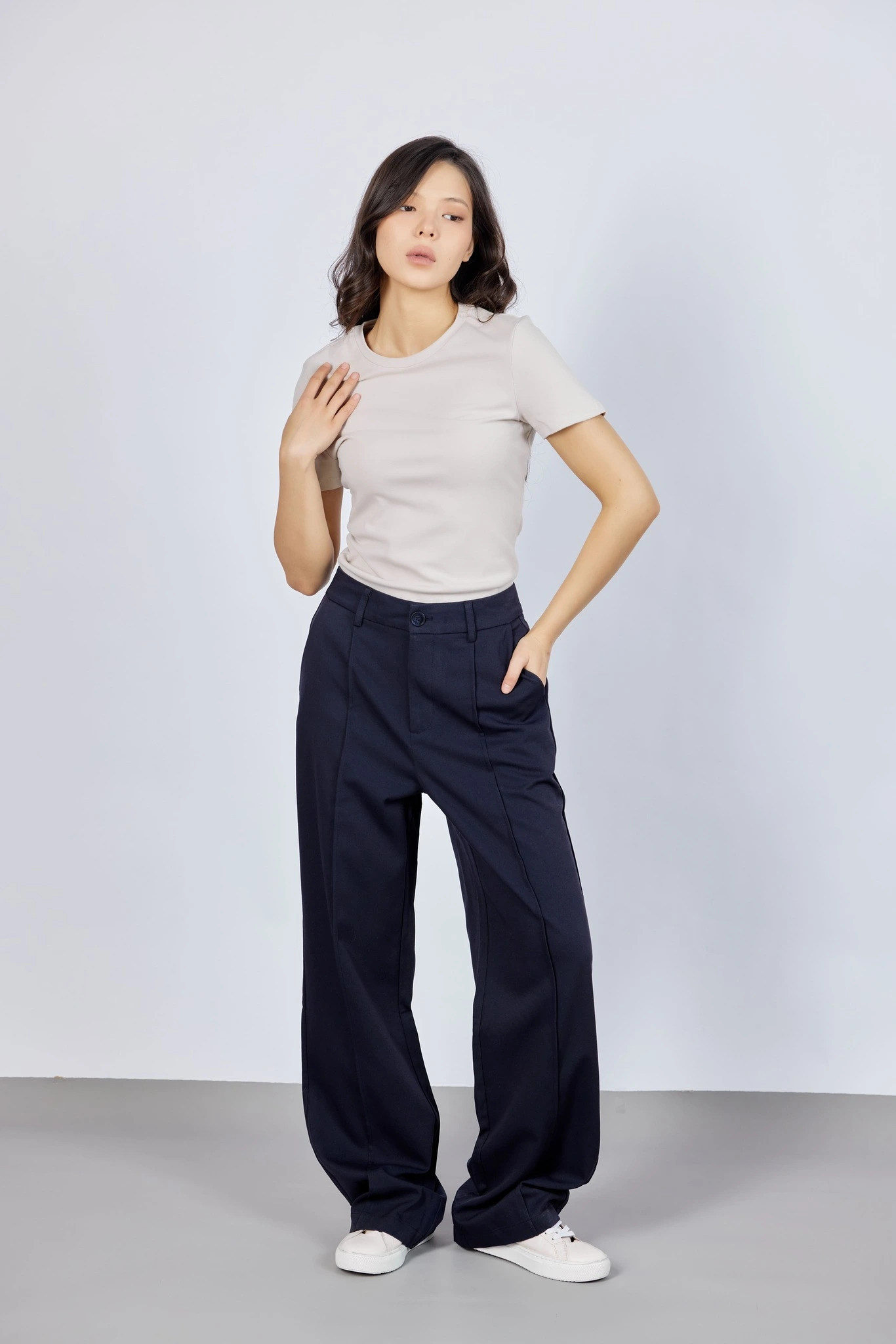 Футболка бежевый для женщин 43243-15 67