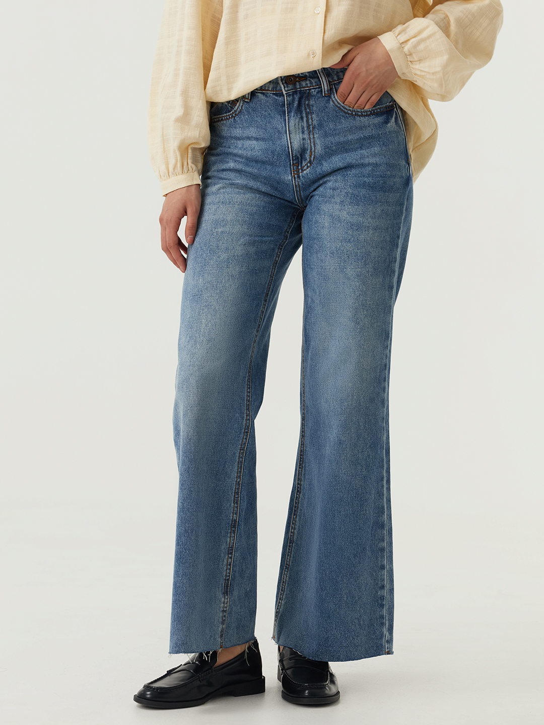 Джинсы светло-синий для женщин 48286-195 74