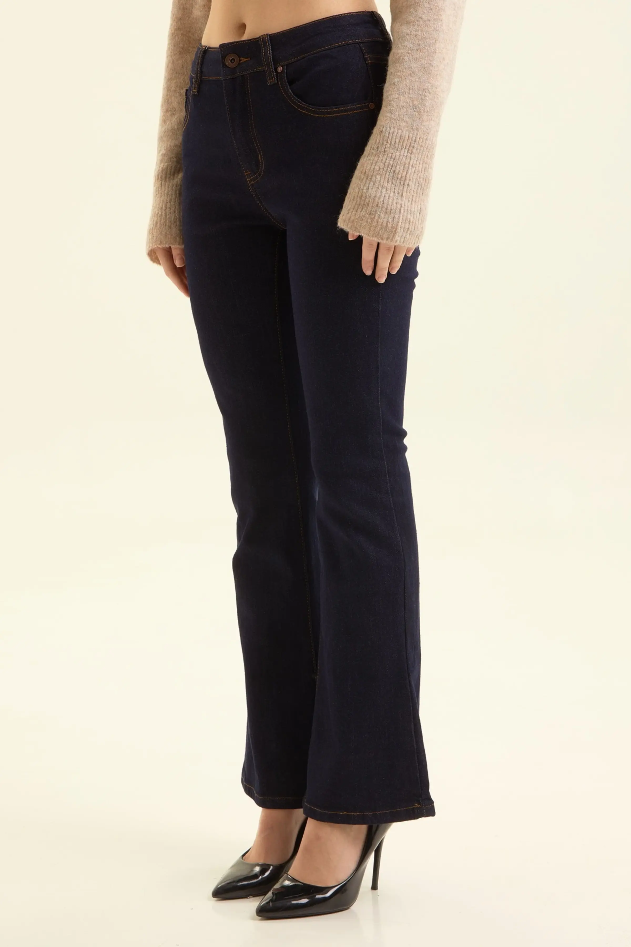 Джинсы темно-синий для женщин 47218-18 74