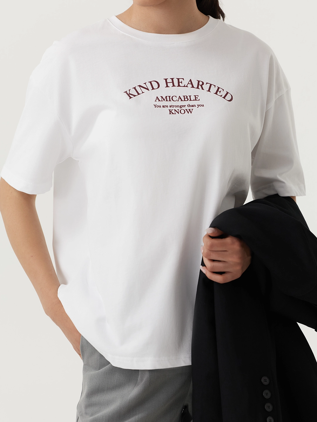 Футболка белый для женщин 48114-4 67