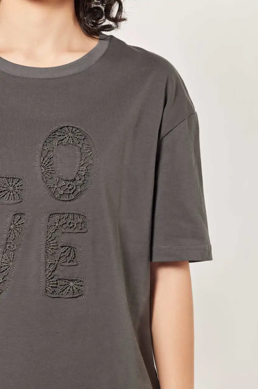 Футболка серый для женщин 44271-61 67