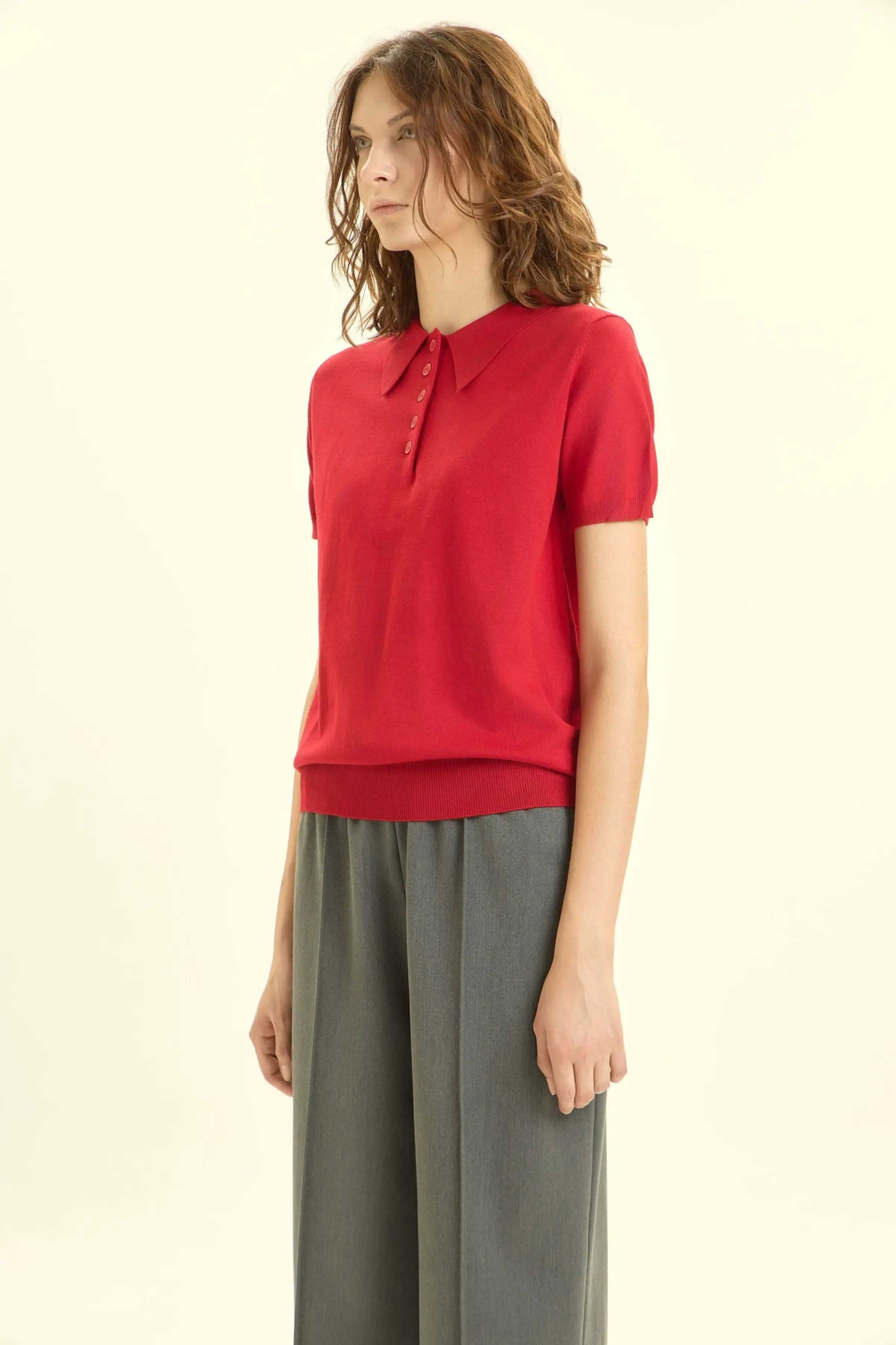 Джемпер красный для женщин 46128-7 60