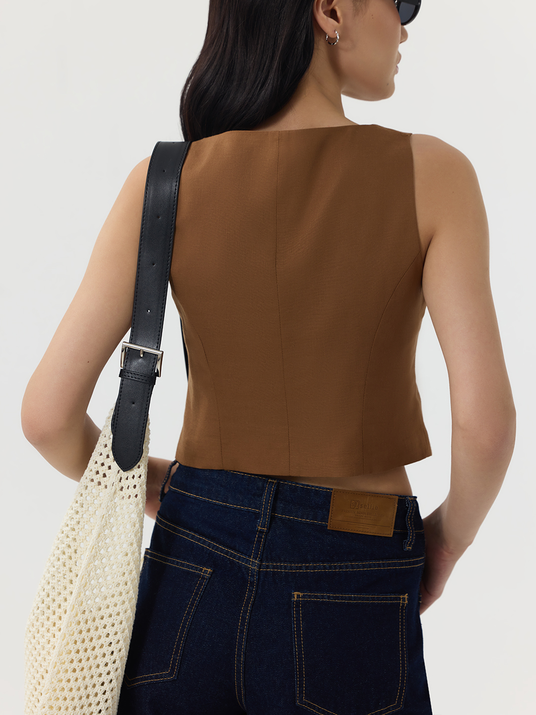 Жилетка коричневый для женщин 49200-13 68