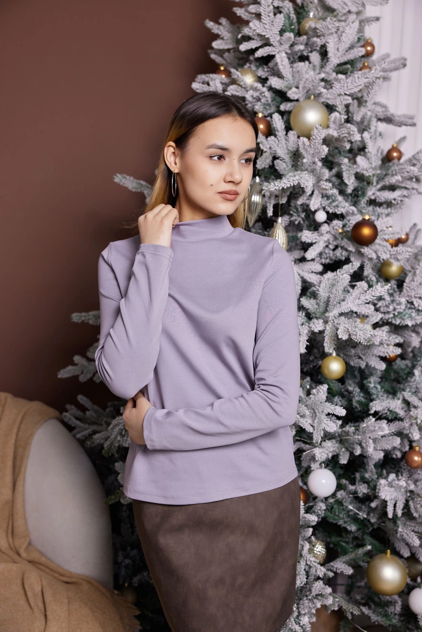 Лонгслив серый для женщин 39312-61 59